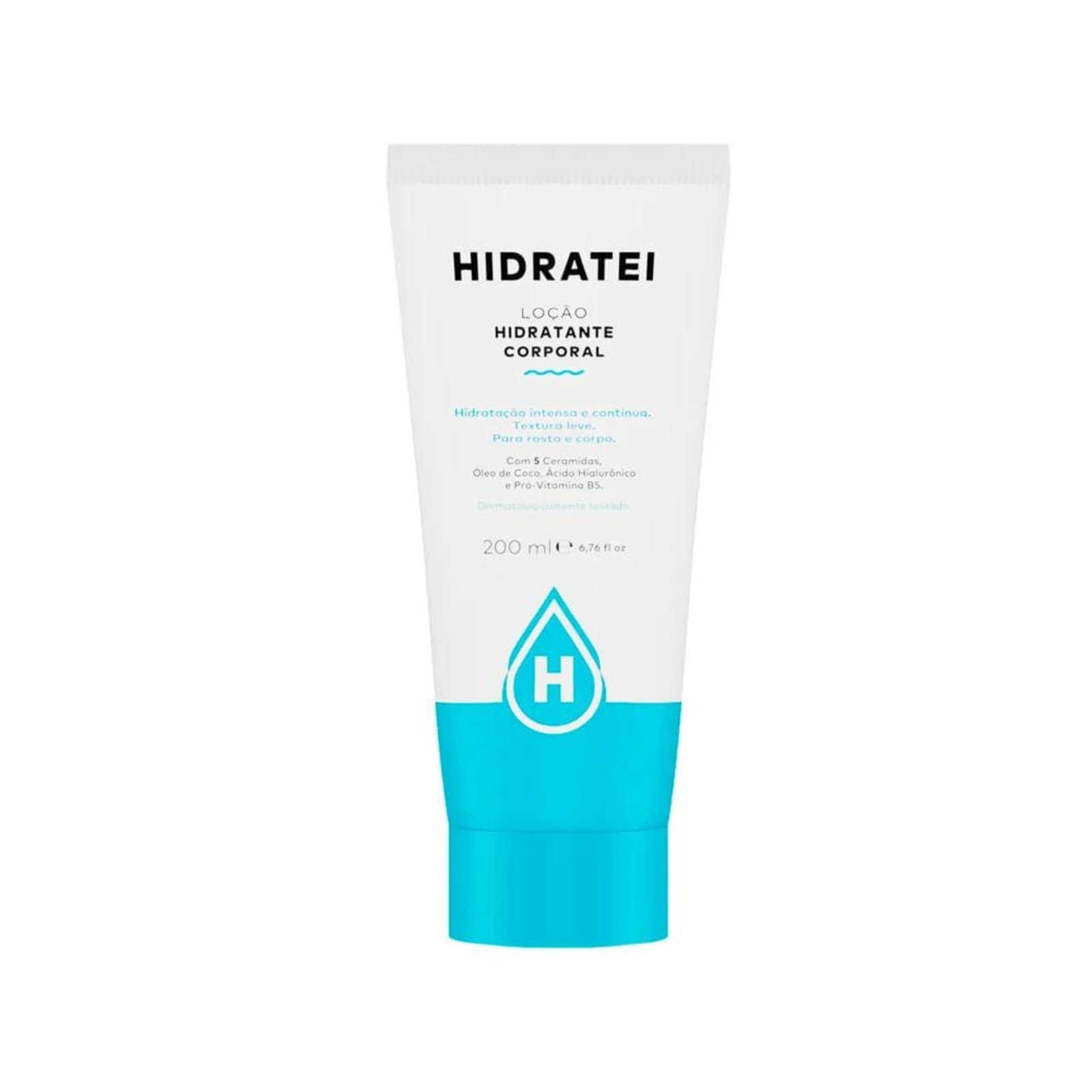 Vista 2 Hidratei Hidratante Corporal Loção 200ml incolor Hidratei incolor
