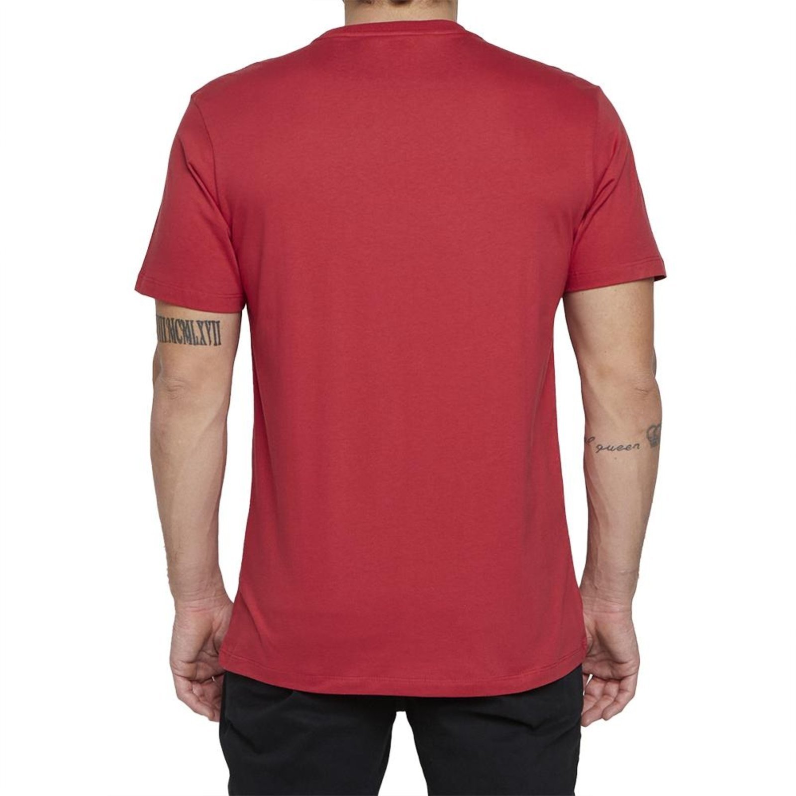 Camiseta Quiksilver Range Life Front SM25 Masculina Vermelho