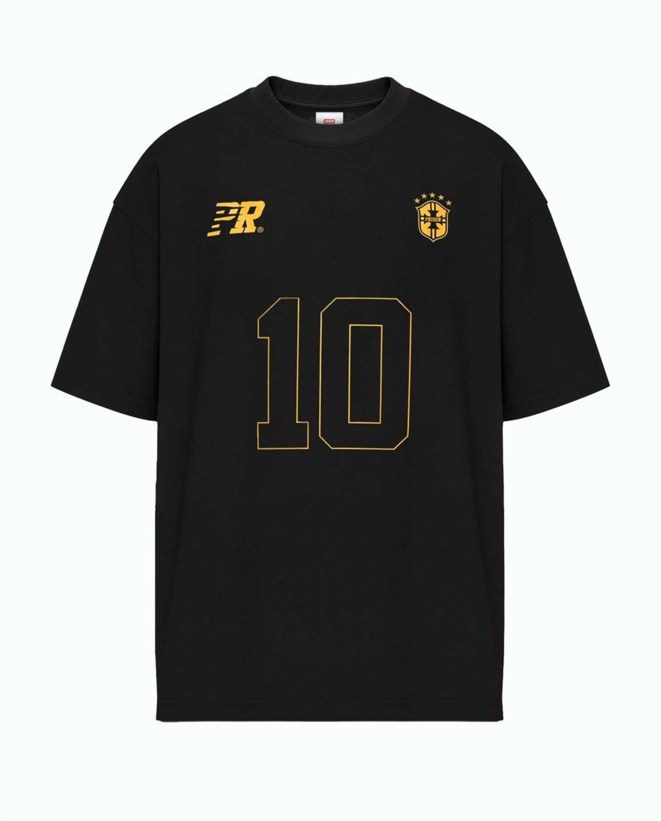 Camiseta Copa Brasil Prison Script Preta PRETO