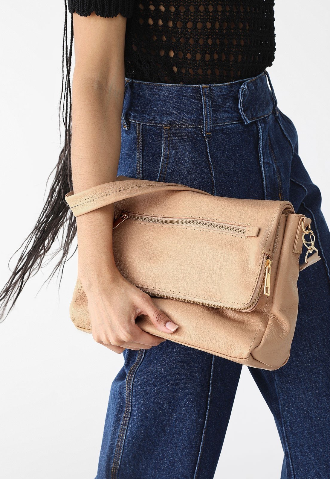 Bolsa SN Couros Cannes Nude