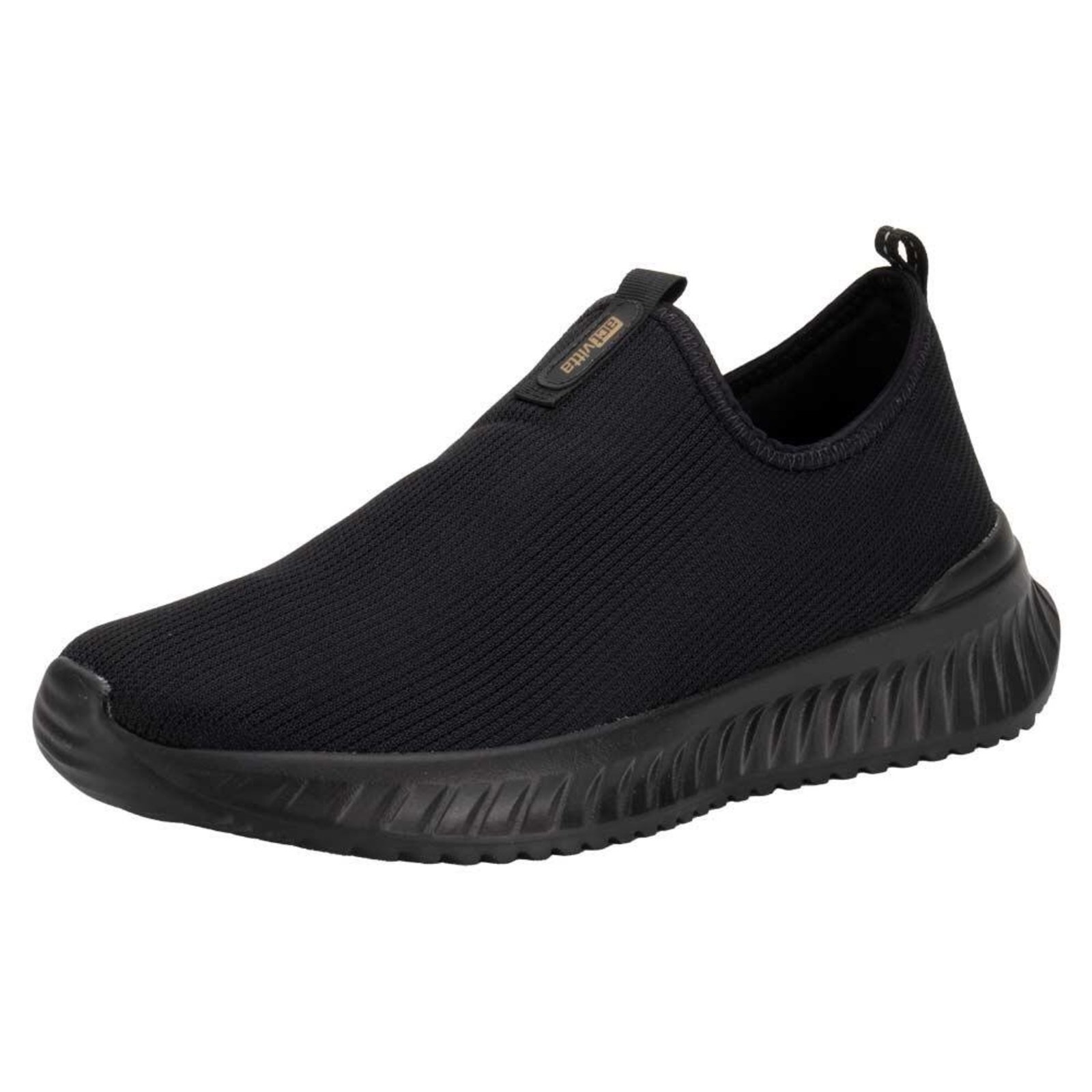 Tênis Masculino Slip On Actvitta 4917114 0449171 Preto