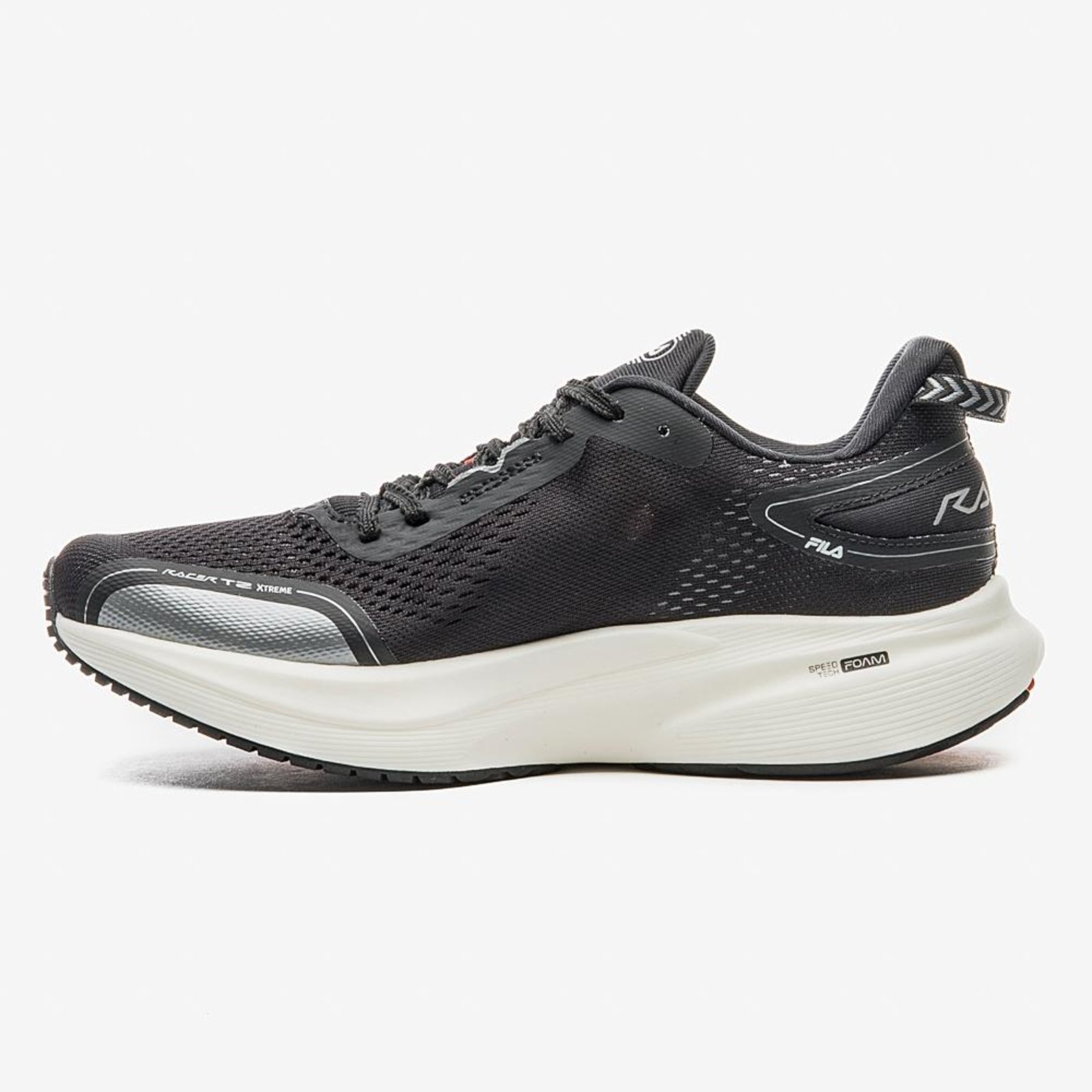 Vista 3 Tênis Fila Racer T2 Xtreme Masculino preto Fila preto