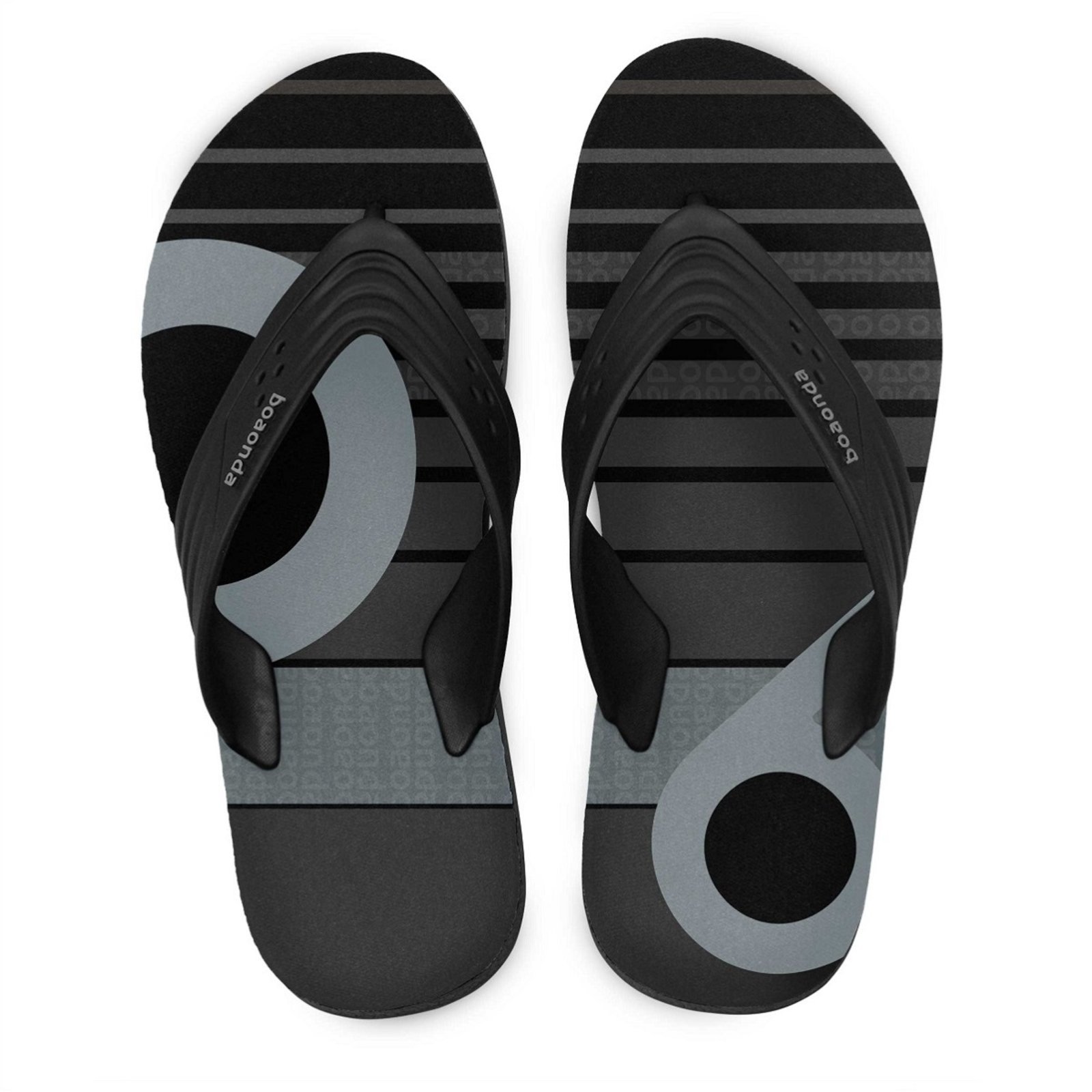Chinelo Ortopédico Masculino Boaonda Shift Confortável Preto