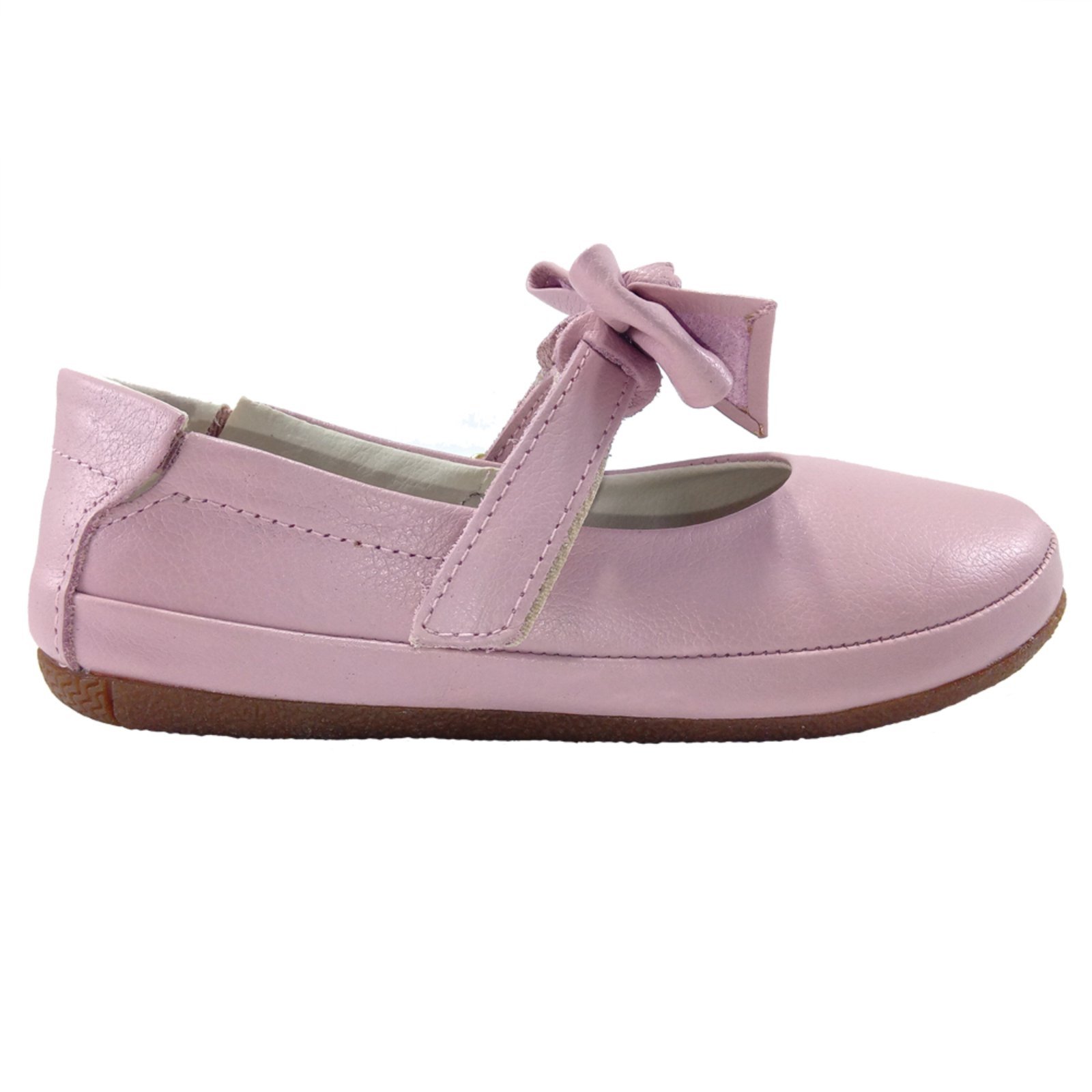 Vista 3 Infantil - Sapatilha Clássica com Laço Fechamento Fácil Kimey rosa Kimey rosa