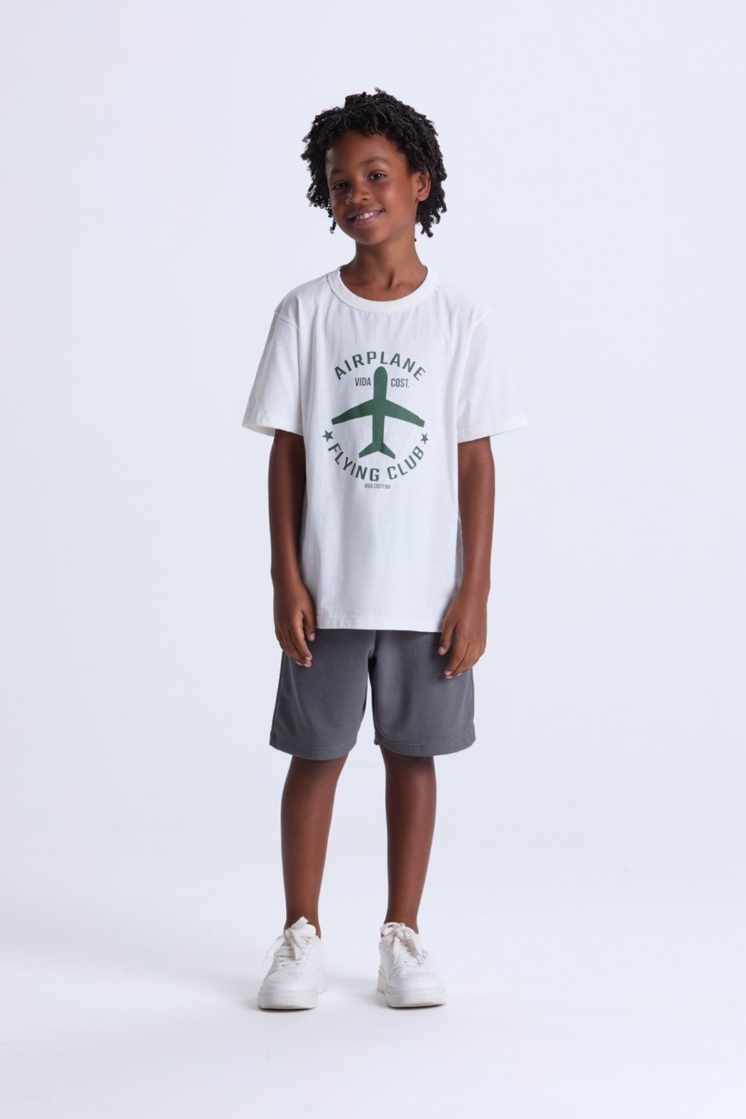 Infantil – Conjunto Masculino de Verão Avião