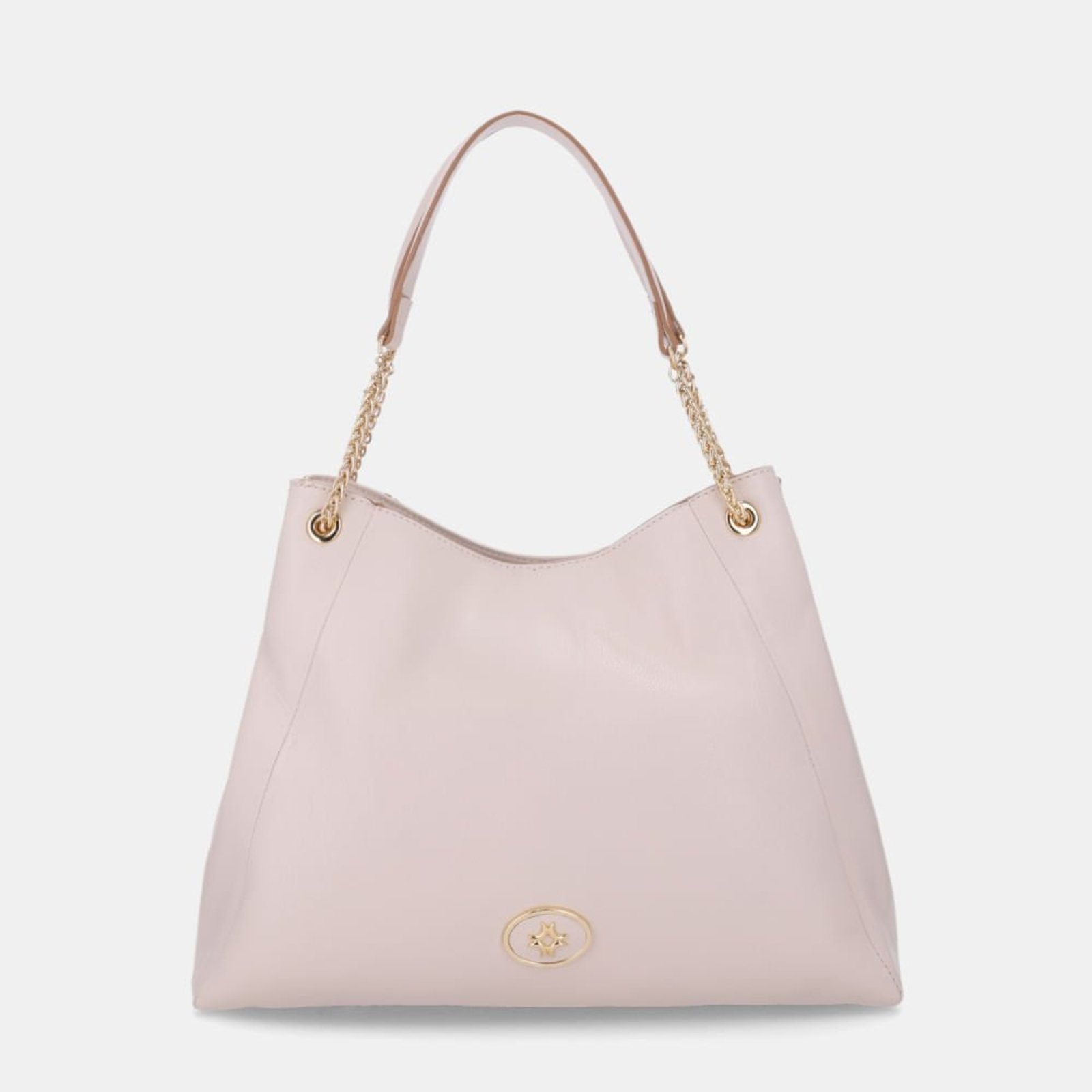Bolsa Hobo Grande New Ridge Panna - 2000748 Luz da Lua