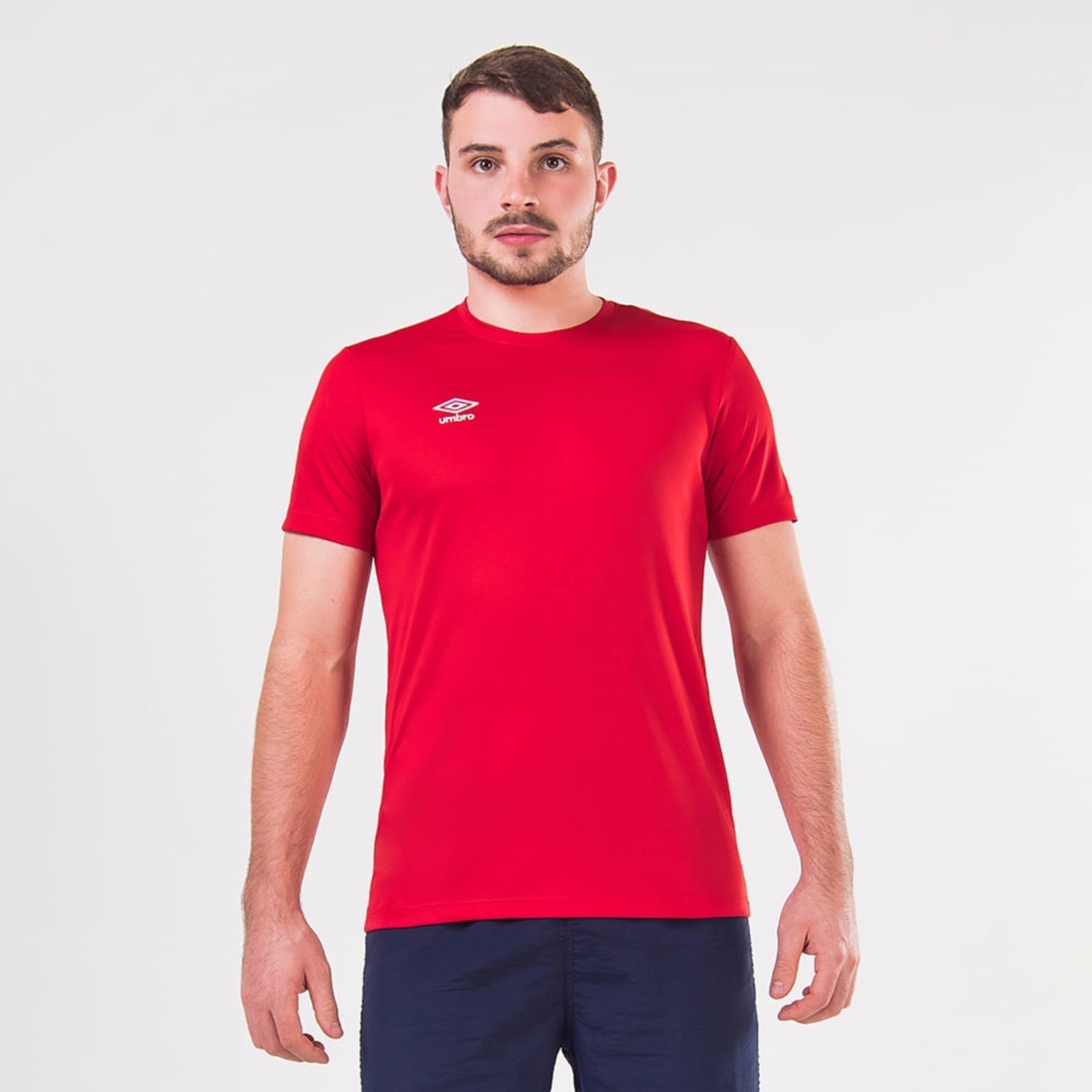 Vista 2 Umbro Camisa Masculina Twr Striker P vermelho Umbro vermelho