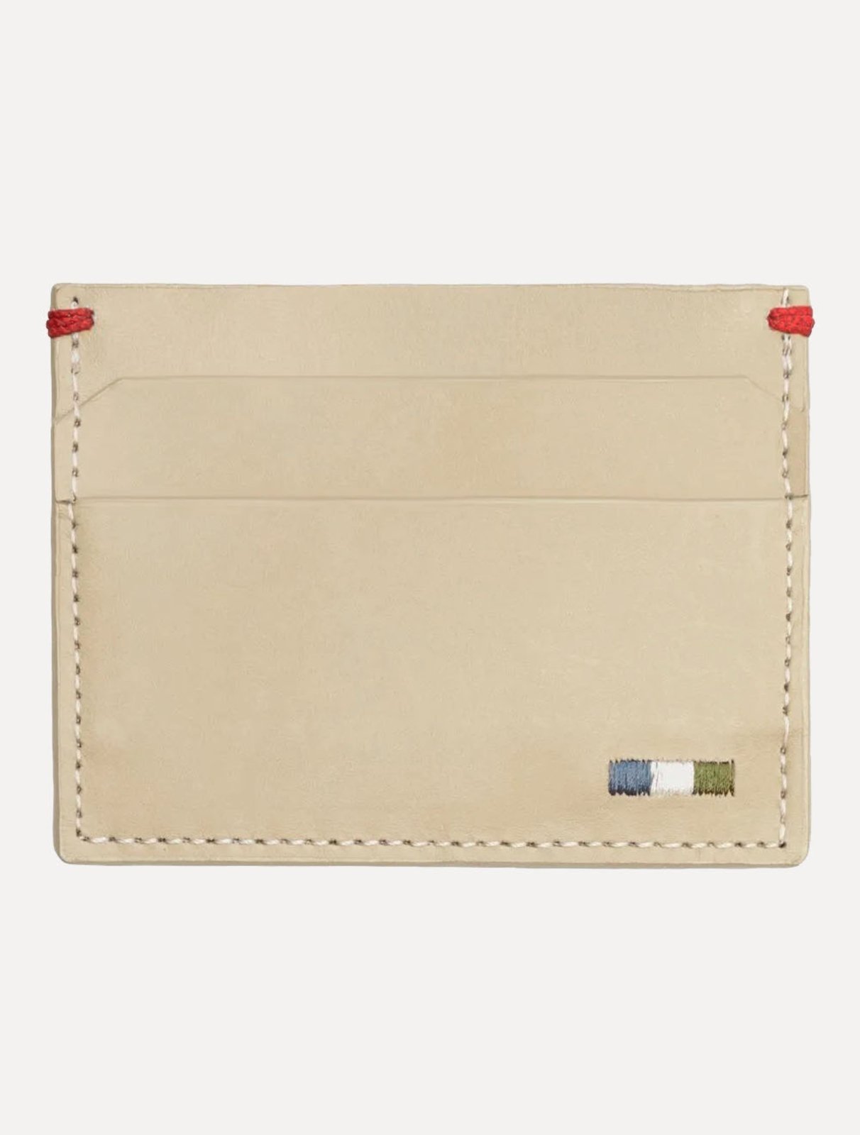 Vista 2 Carteira Reserva Masculina Porta-Cartão Couro Parma Off-White off-white white Reserva off-white white