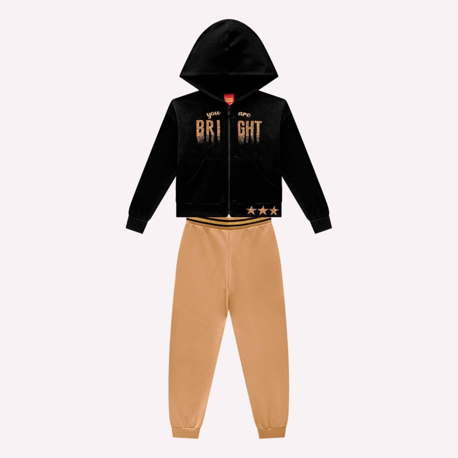Infantil - Conjunto Menina com Capuz Kyly