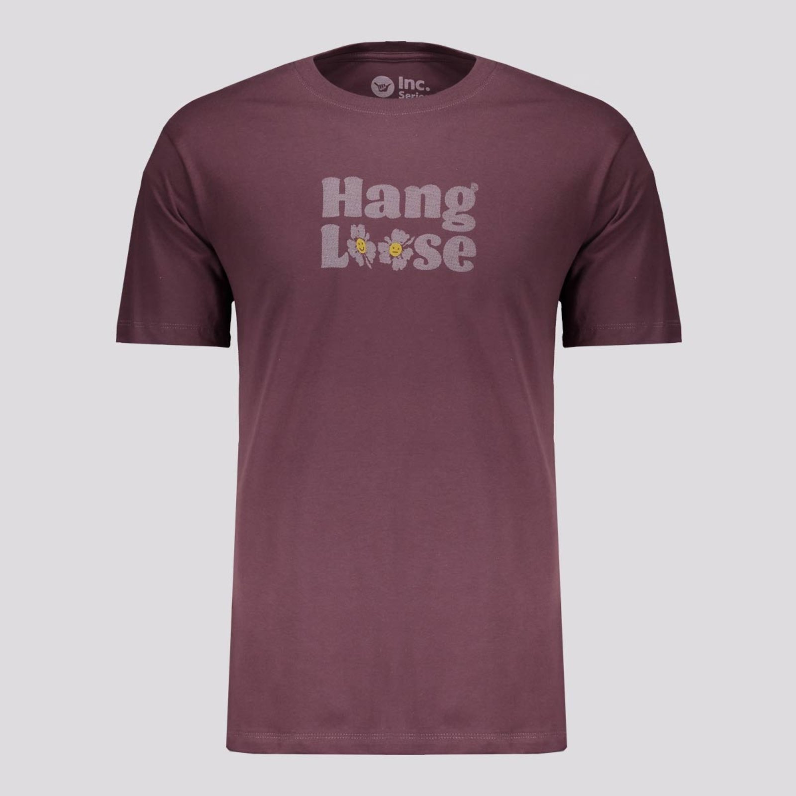 Camiseta Hang Loose Daisy Grená