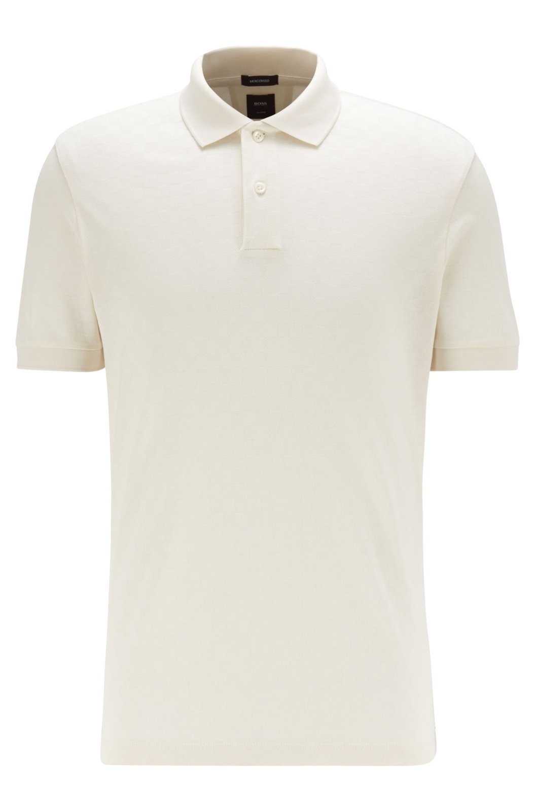 Camisa Polo Regular Fit Em Algodão Estruturado Mercerizado