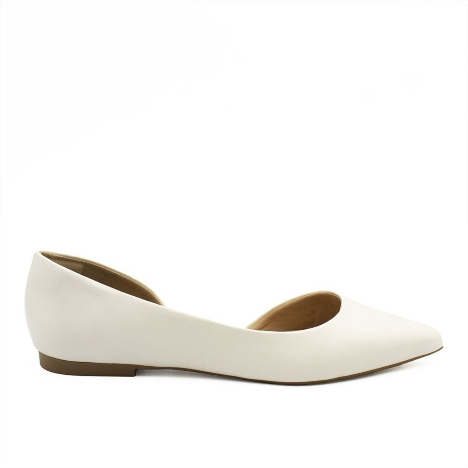 Vista 3 Sapatilha Zatta Aberta na Lateral Mel Off White branco white branco white