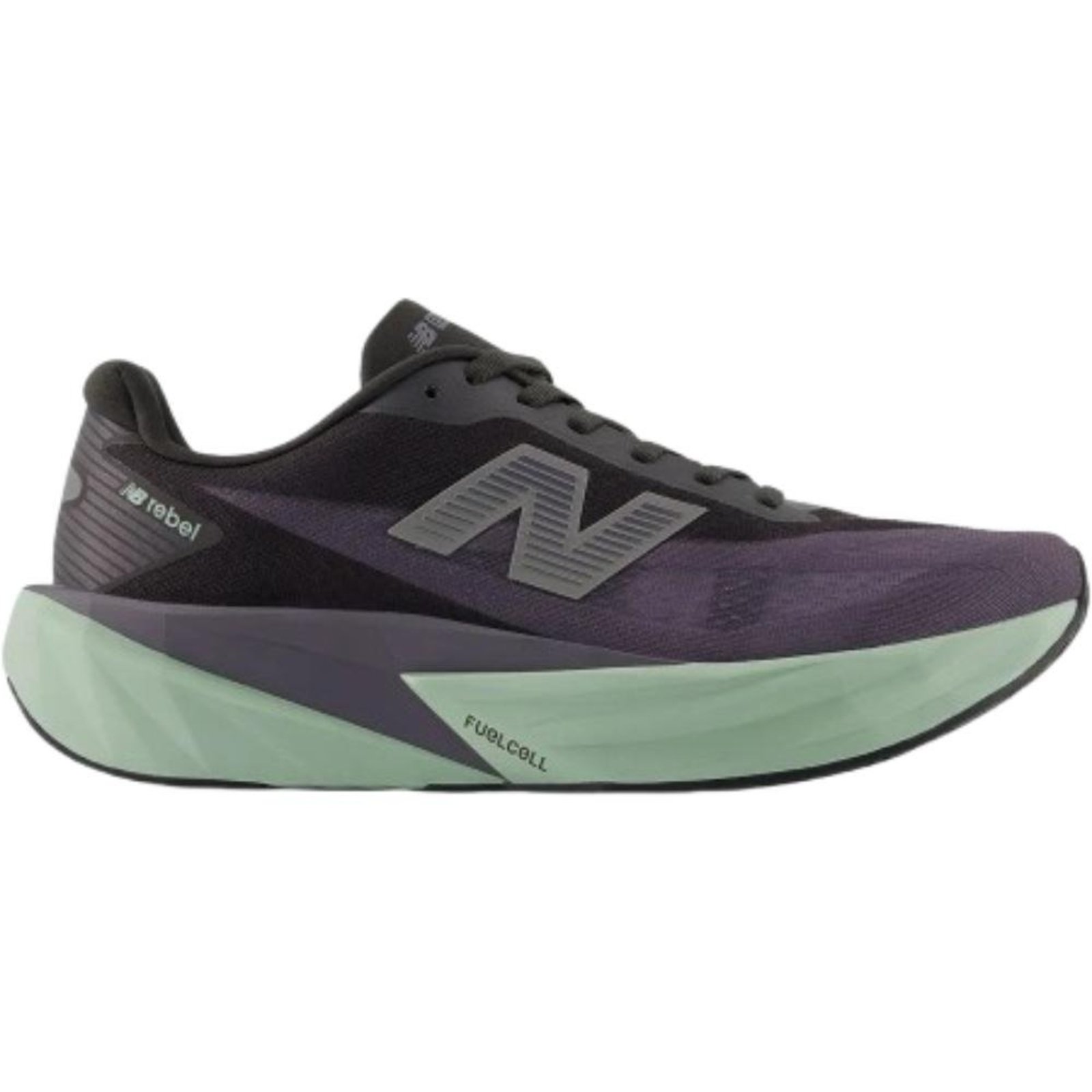 Tenis New Balance Fuelcell Rebel V5 Masculino-preto/verde Claro
