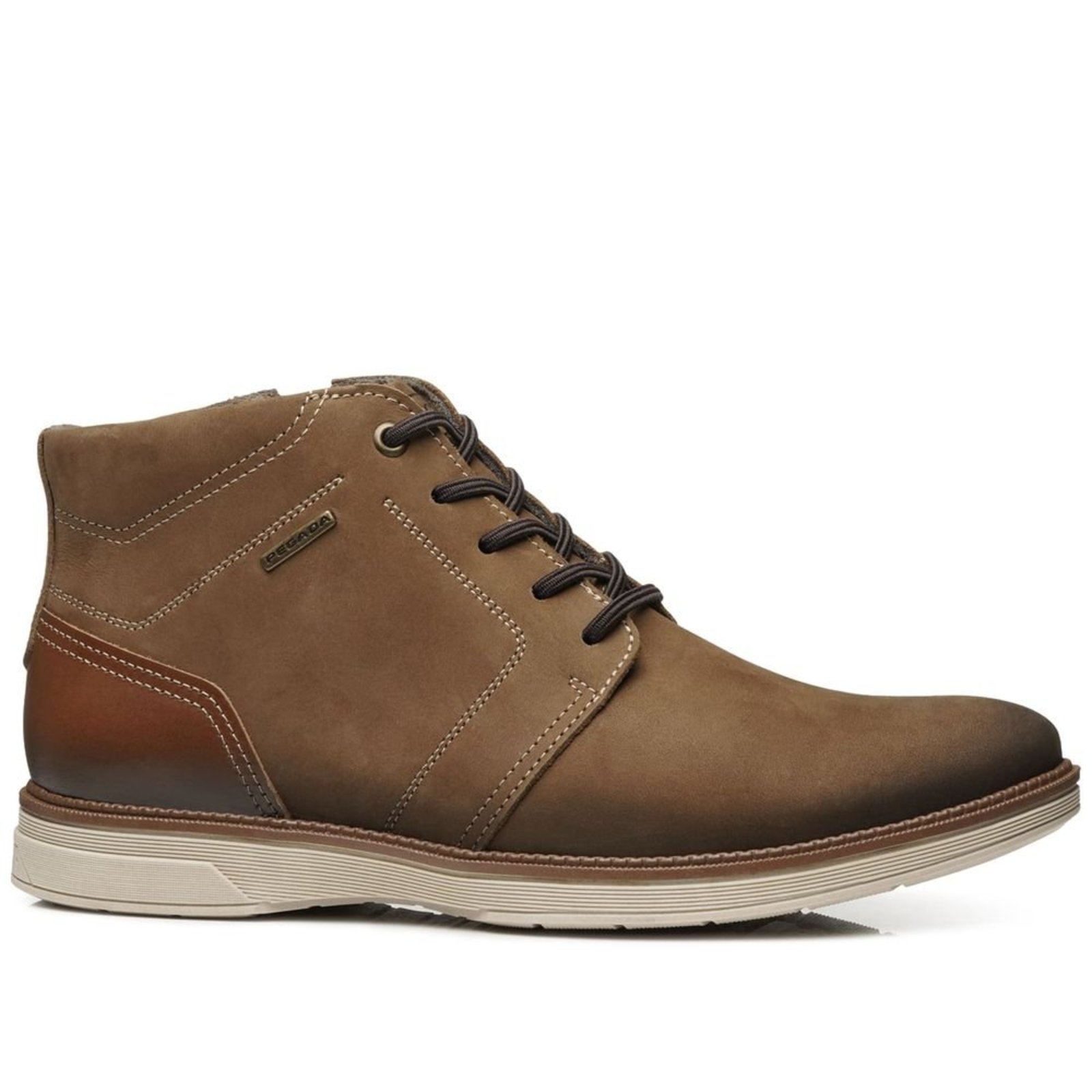 Bota Casual Pegada Masculino em Couro Mascavo 126753-05 Bota Casual Pegada Masculino em Couro Mascavo 126753-05 43