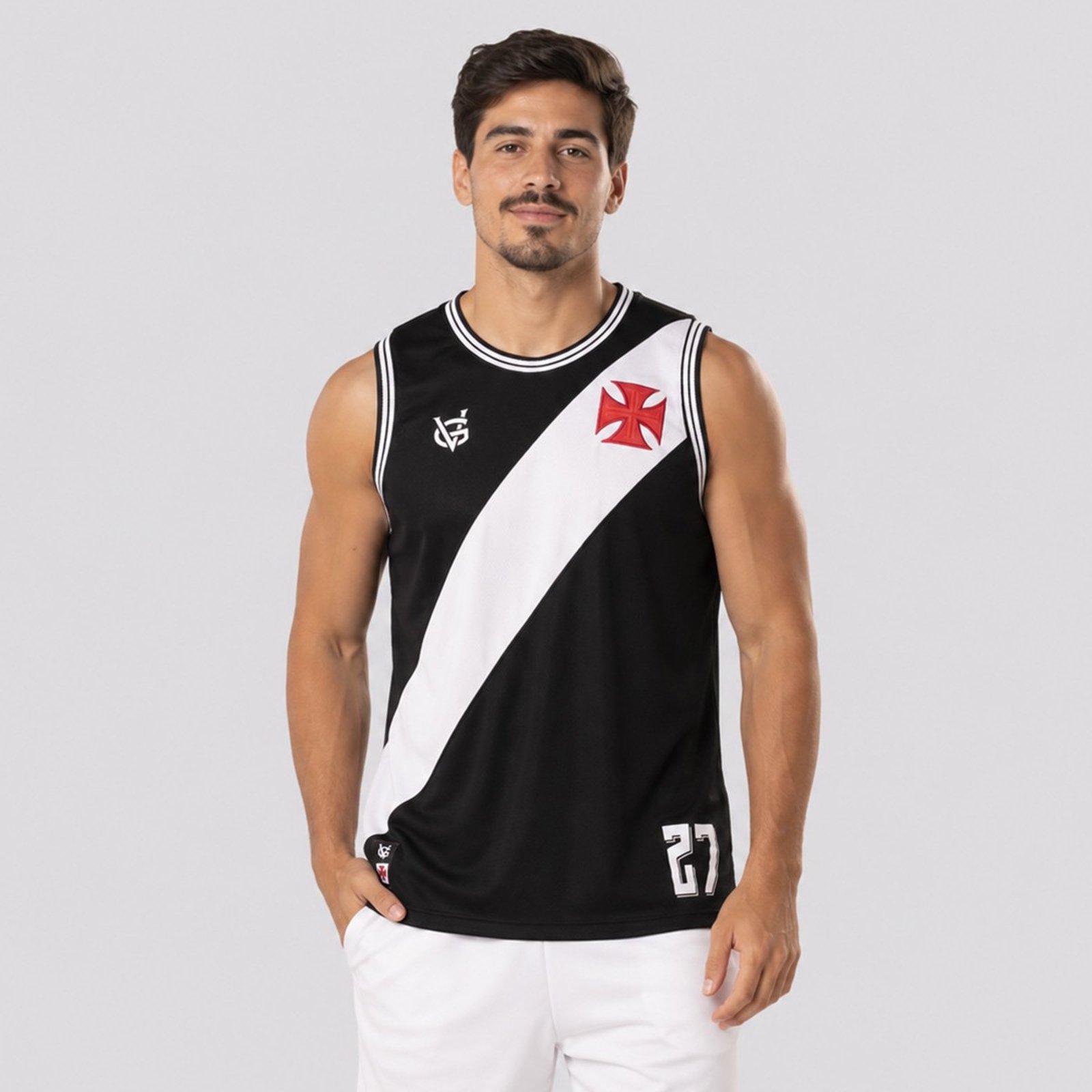 Regata Vasco Faixa Preta