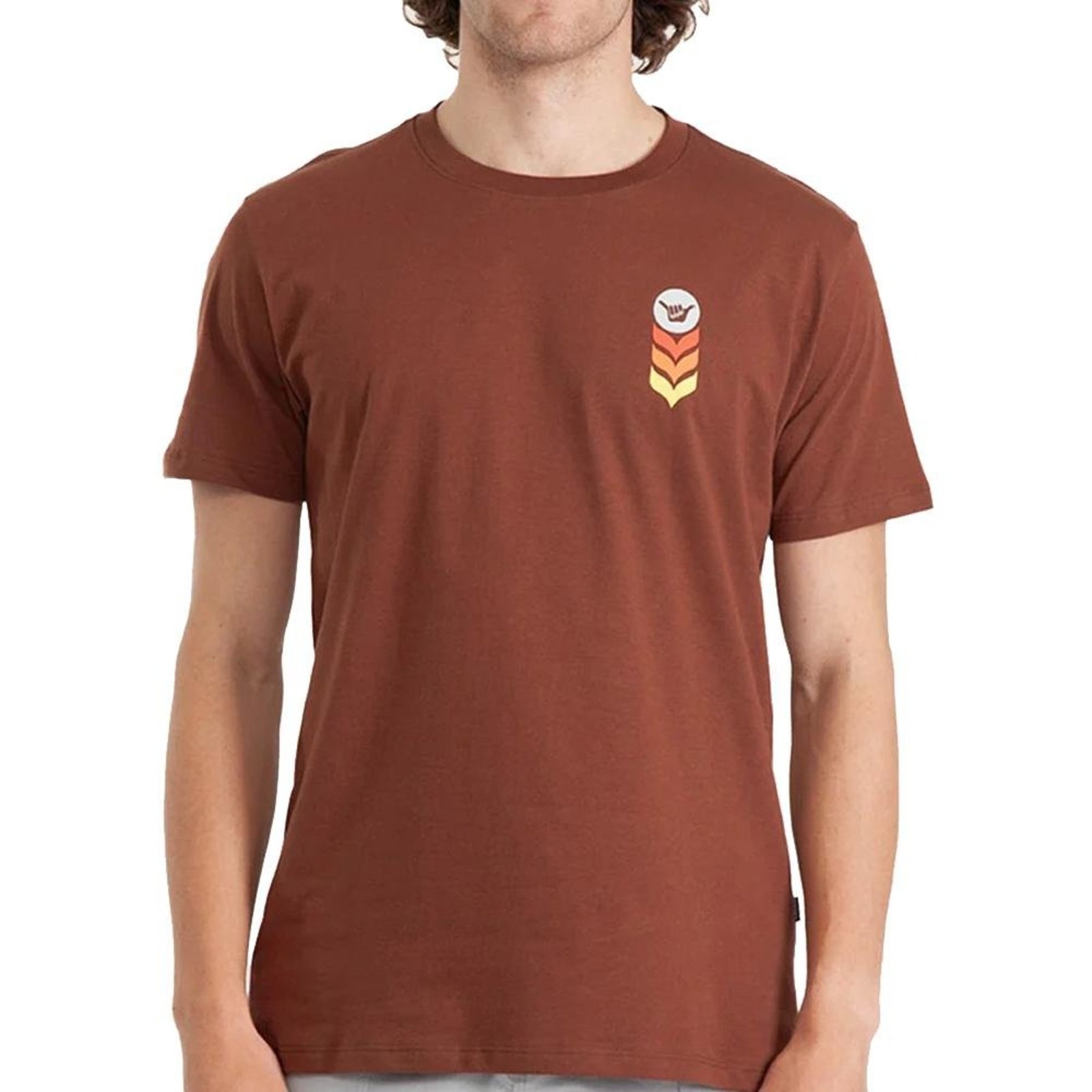 Camiseta Hang Loose Oats SM27 Masculina Marrom
