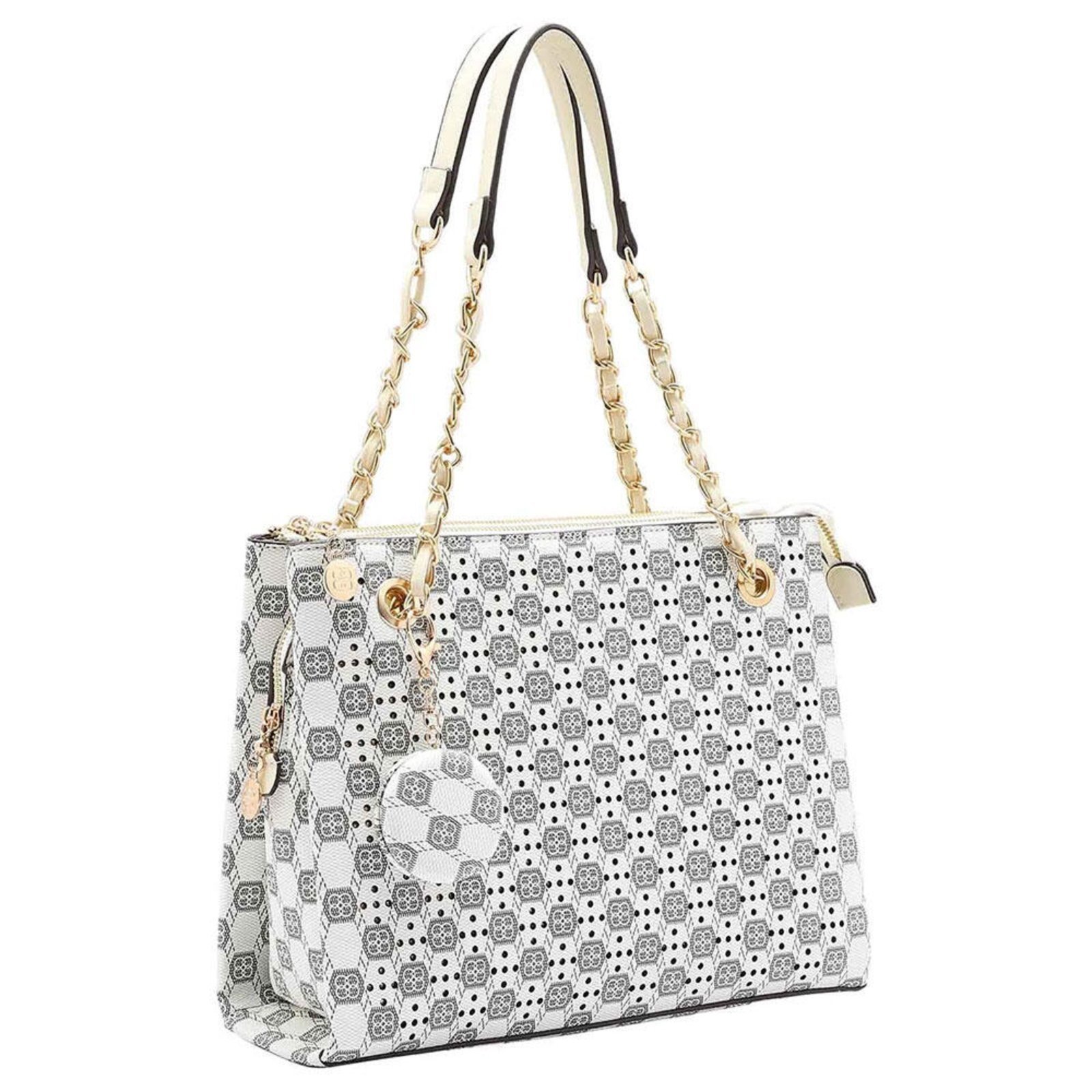 Bolsa Feminina Chenson Cg85023 1825023 Branco