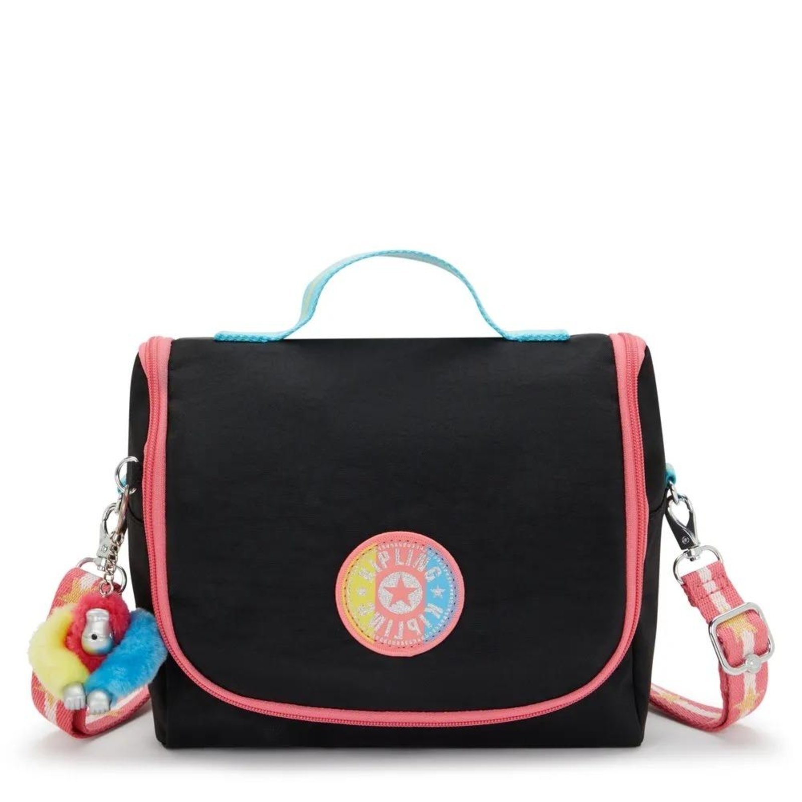 Vista 2 Infantil - Lancheira Kipling New Kichirou Galaxy Black FC preto black Kipling preto black