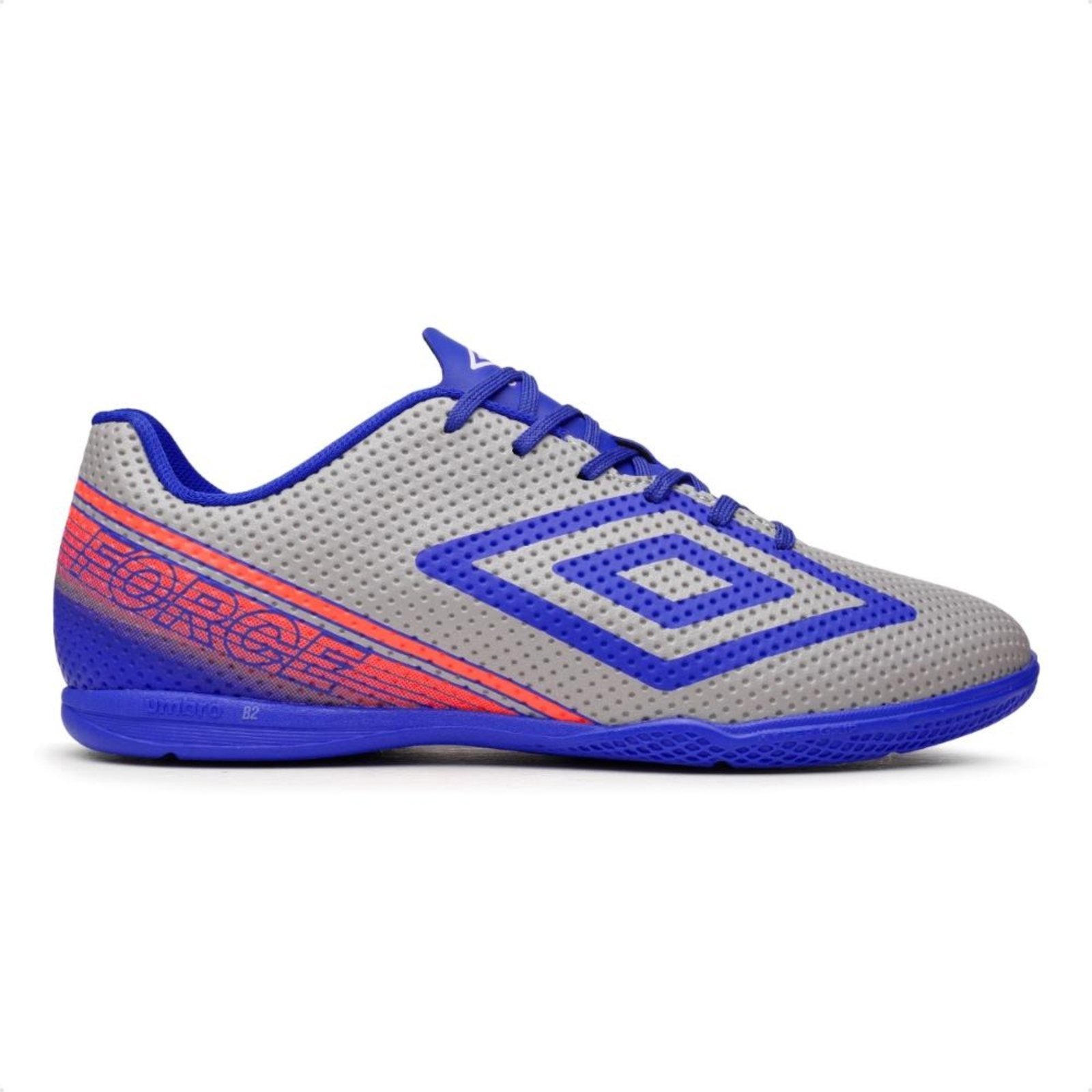 Chuteira Futsal Umbro Force Masculina Cinza