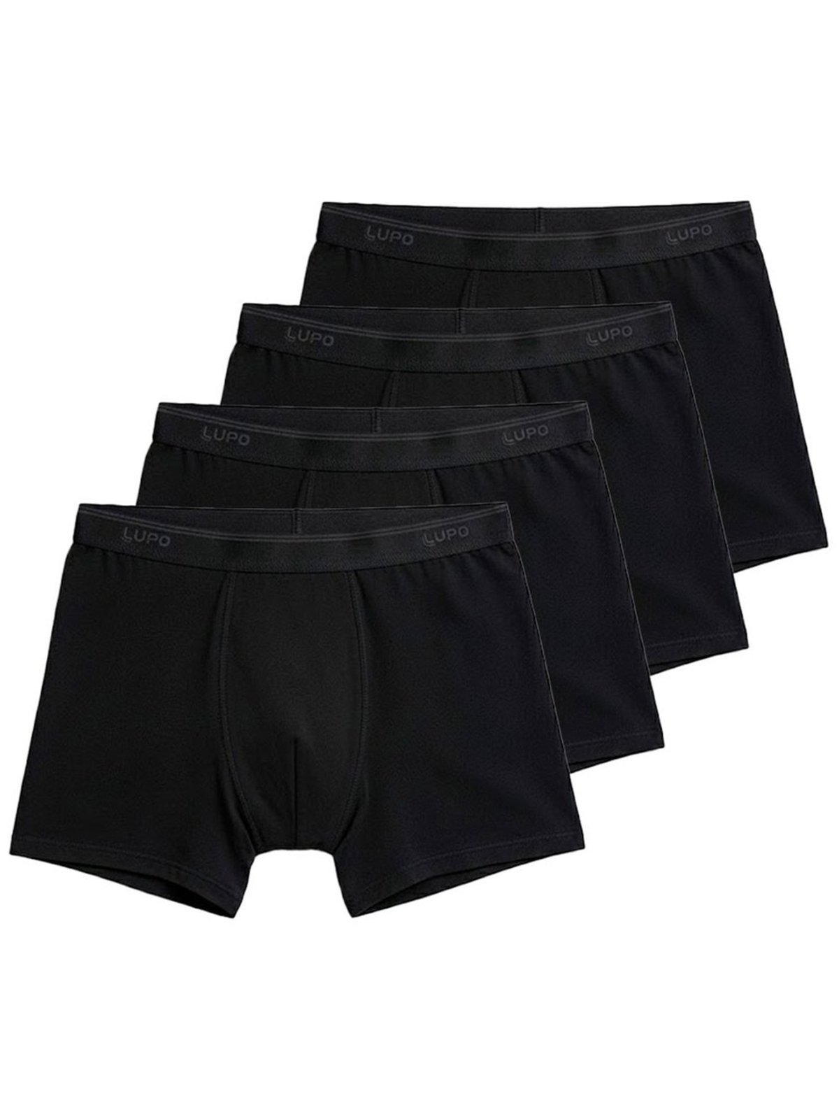 Kit com 4 Cuecas Boxer Lupo 615-003