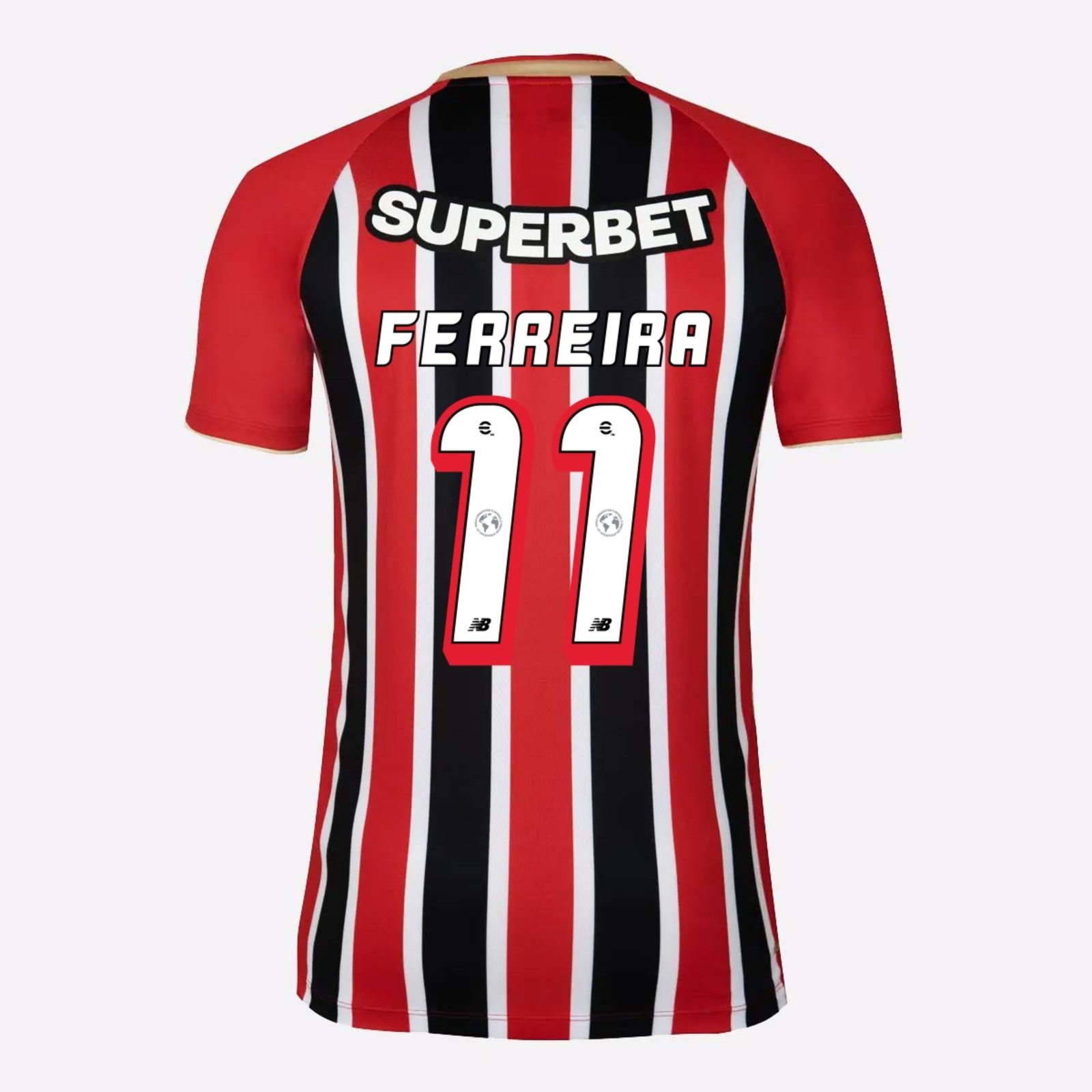 Camisa New Balance São Paulo II 2025 11 Ferreira