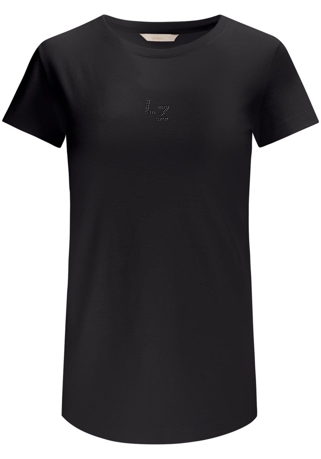 Vista 3 Blusa Manga Curta em Malha Prime Basic Lez a Lez preto Lez a Lez preto