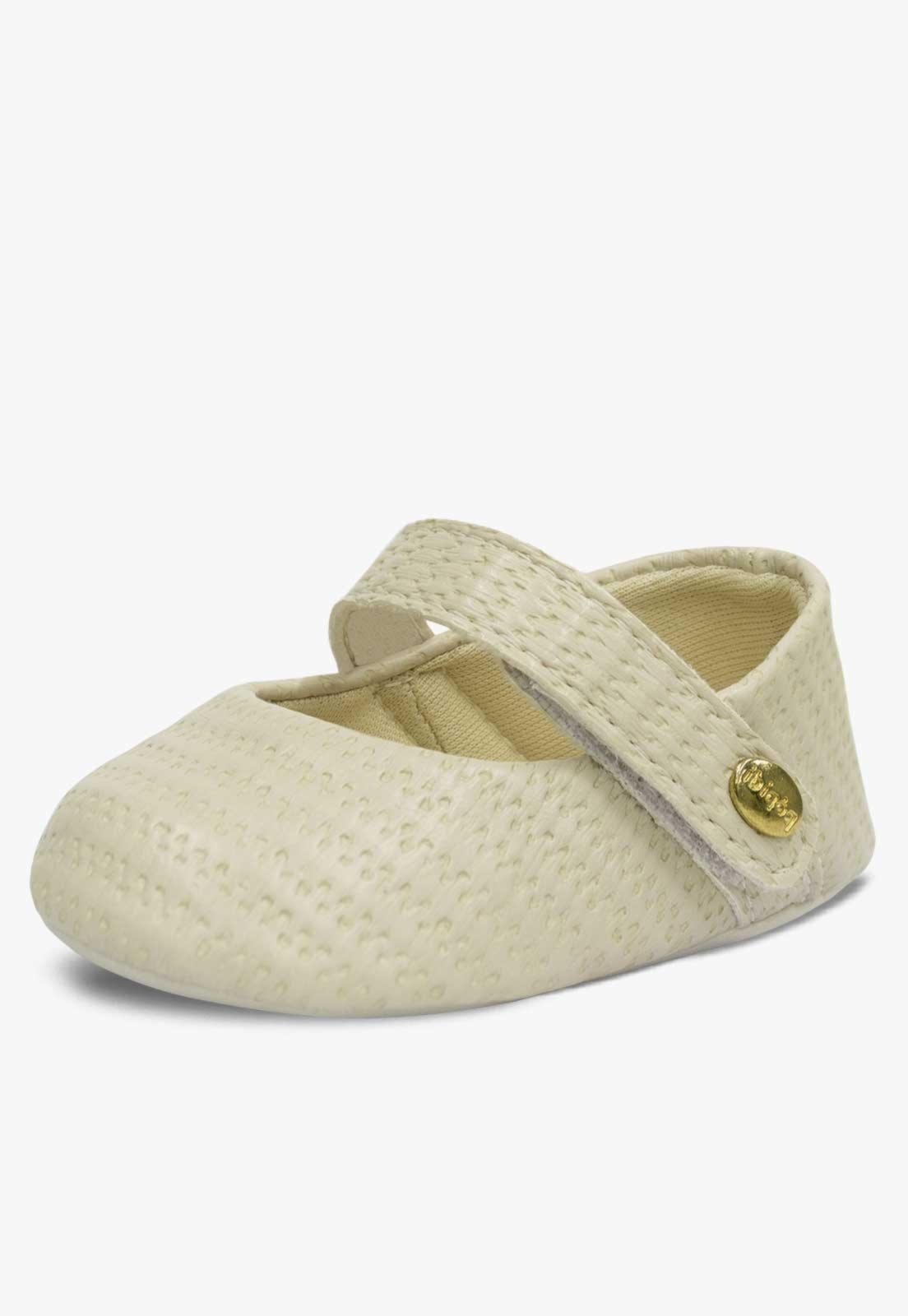 Infantil – Sapatilha Pópidi Menina Maré Recém-nascido Off White