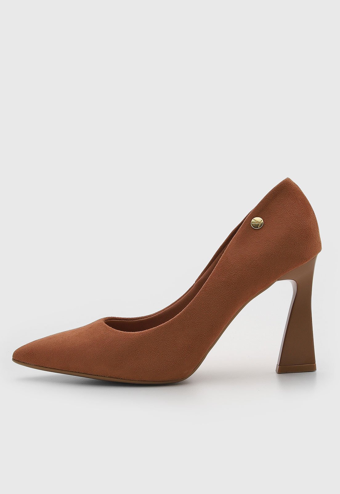 Scarpin Vizzano Bico Fino Marrom