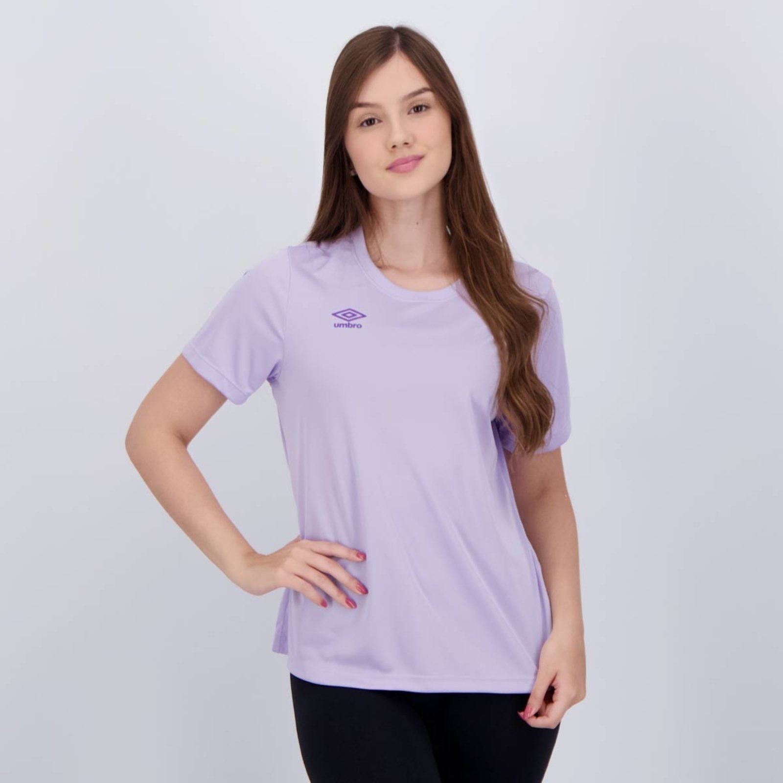 Camisa Umbro Legacy Feminina Lilás