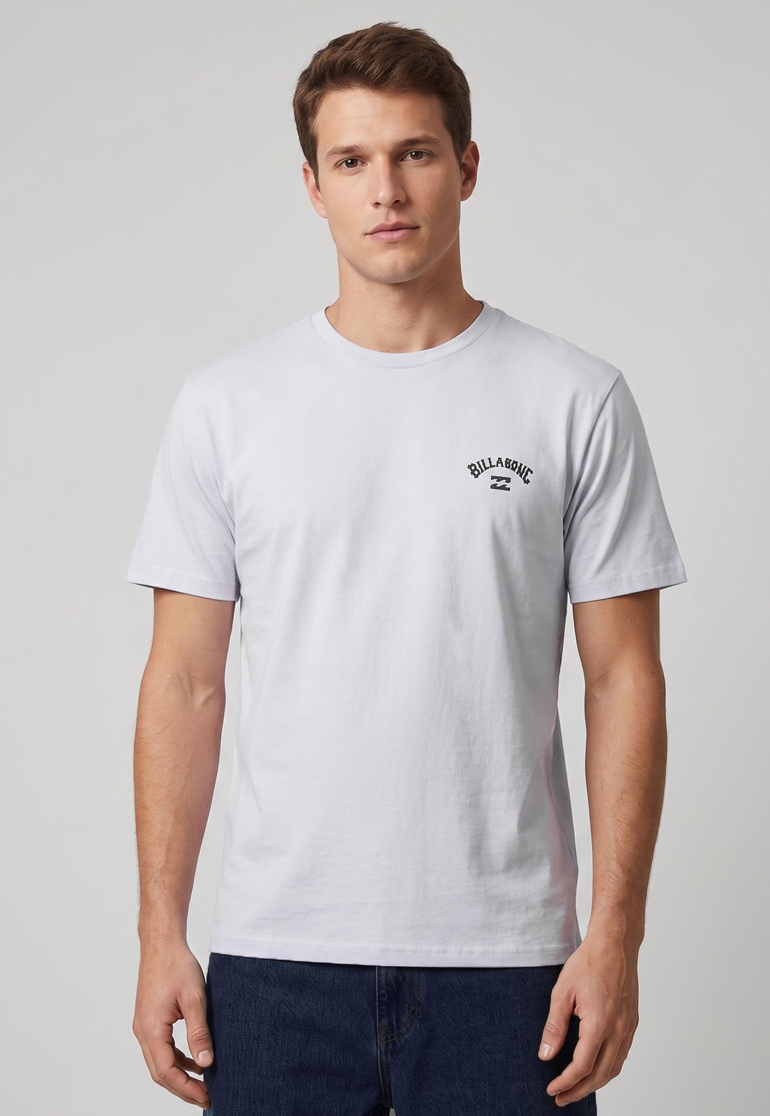 Camiseta Masculina Billabong Small Arch Branca