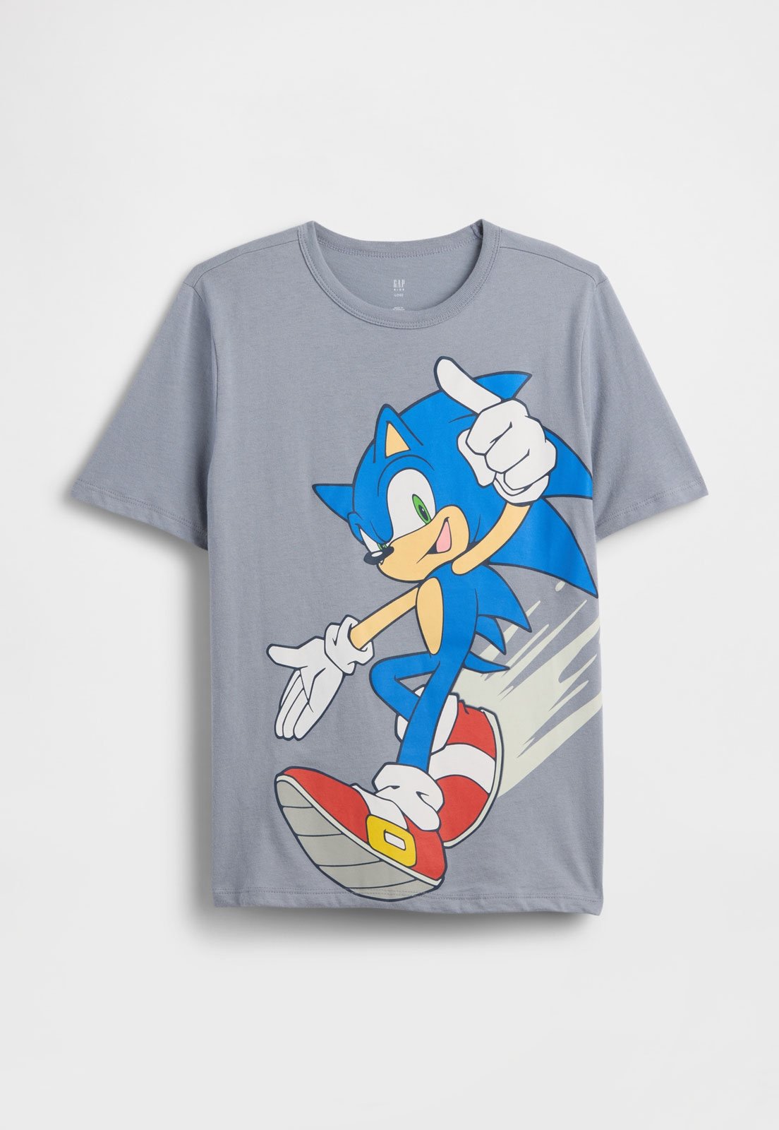Infantil - Camiseta GAP Sonic Cinza