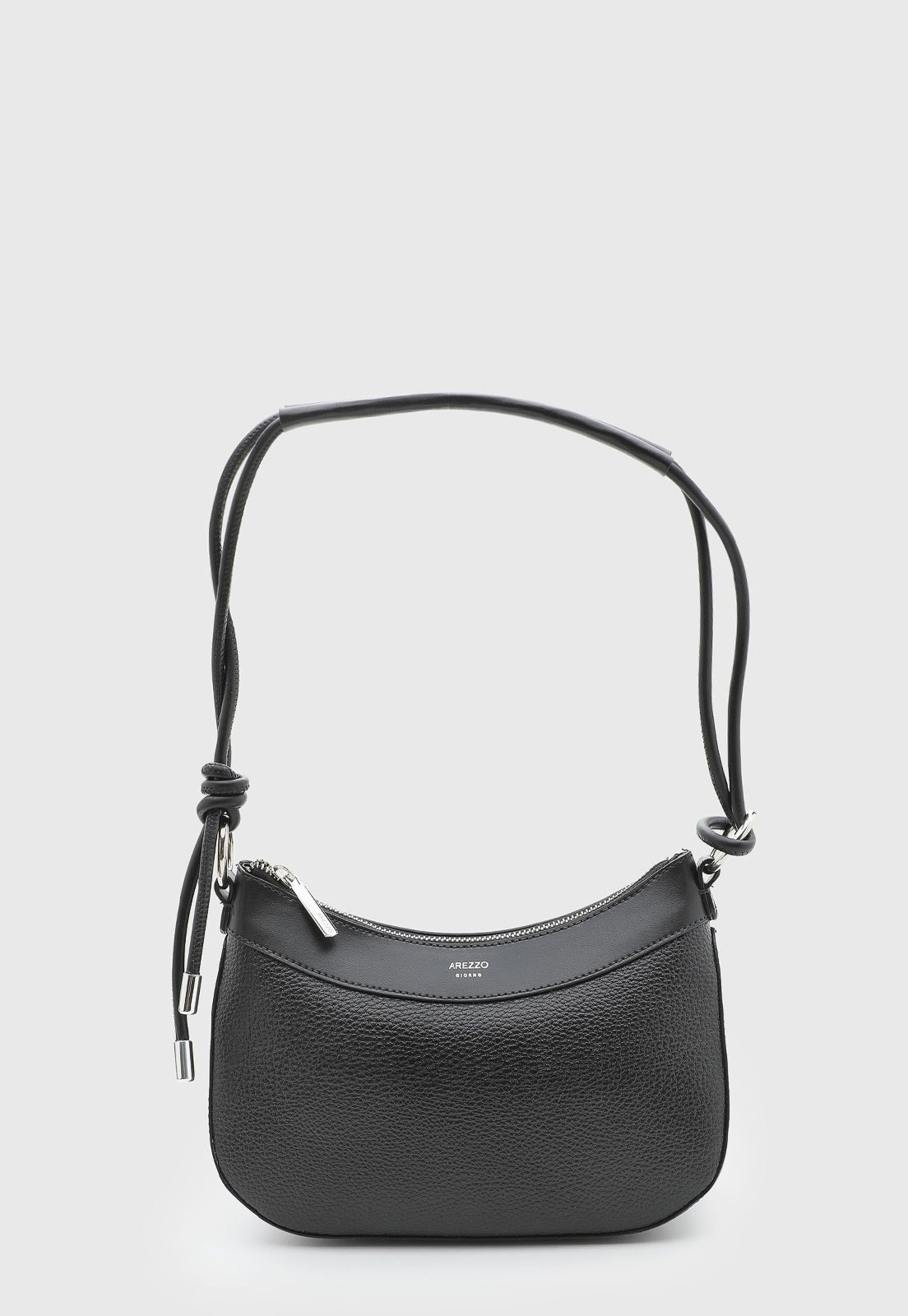 Bolsa Feminina Arezzo Média Curvilínea Preta