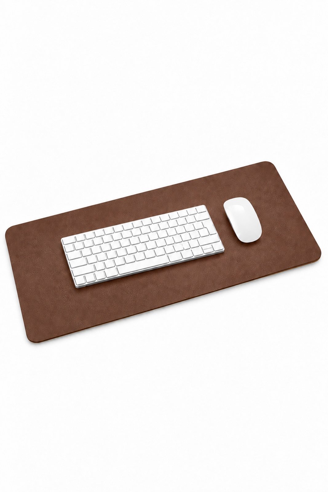 Desk Pad Médio 70x30 em couro liso Niv - Whisky