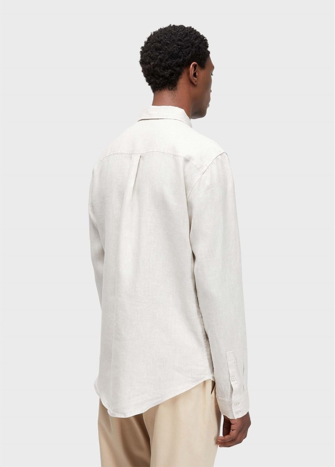 Vista 3 Camisa classic linen ml Osklen off-white Osklen off-white