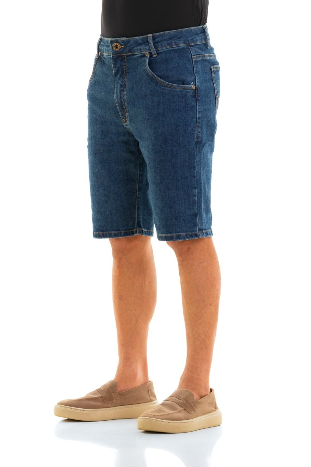 Bermuda Jeans Masculina Arauto Confort Dominic
