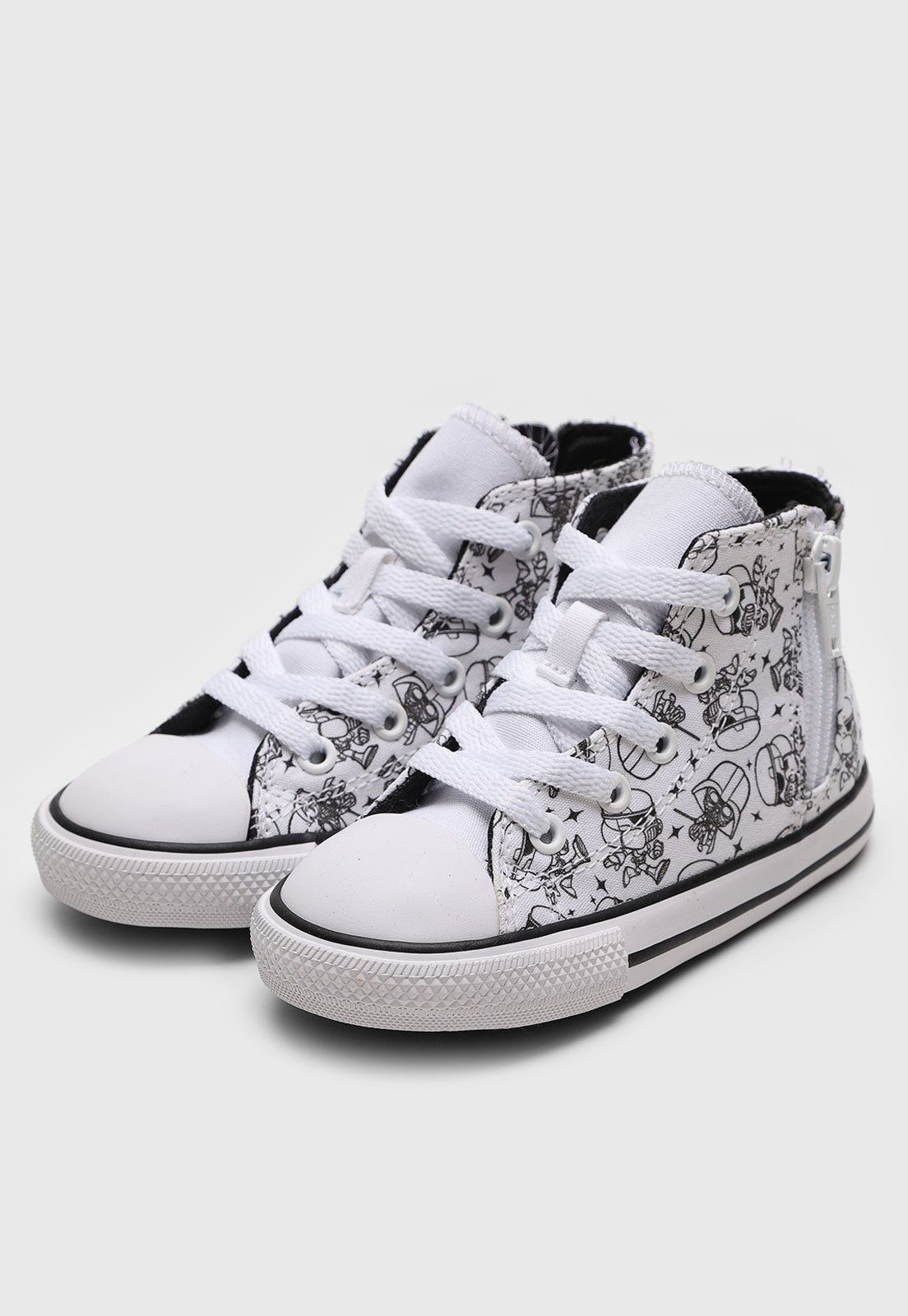 Infantil - Tênis Casual Converse Disney Star Wars Branco