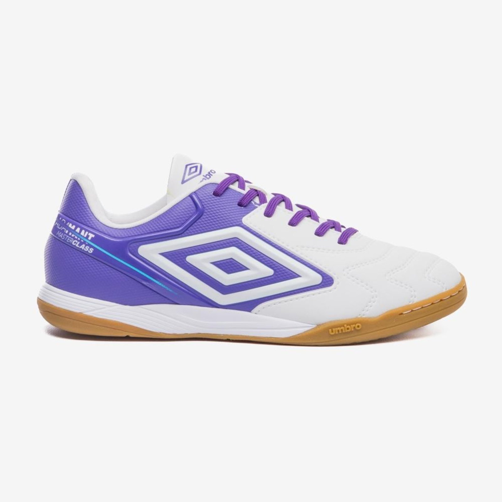 Chuteira Futsal Umbro Adamant Master Class Club Incolor