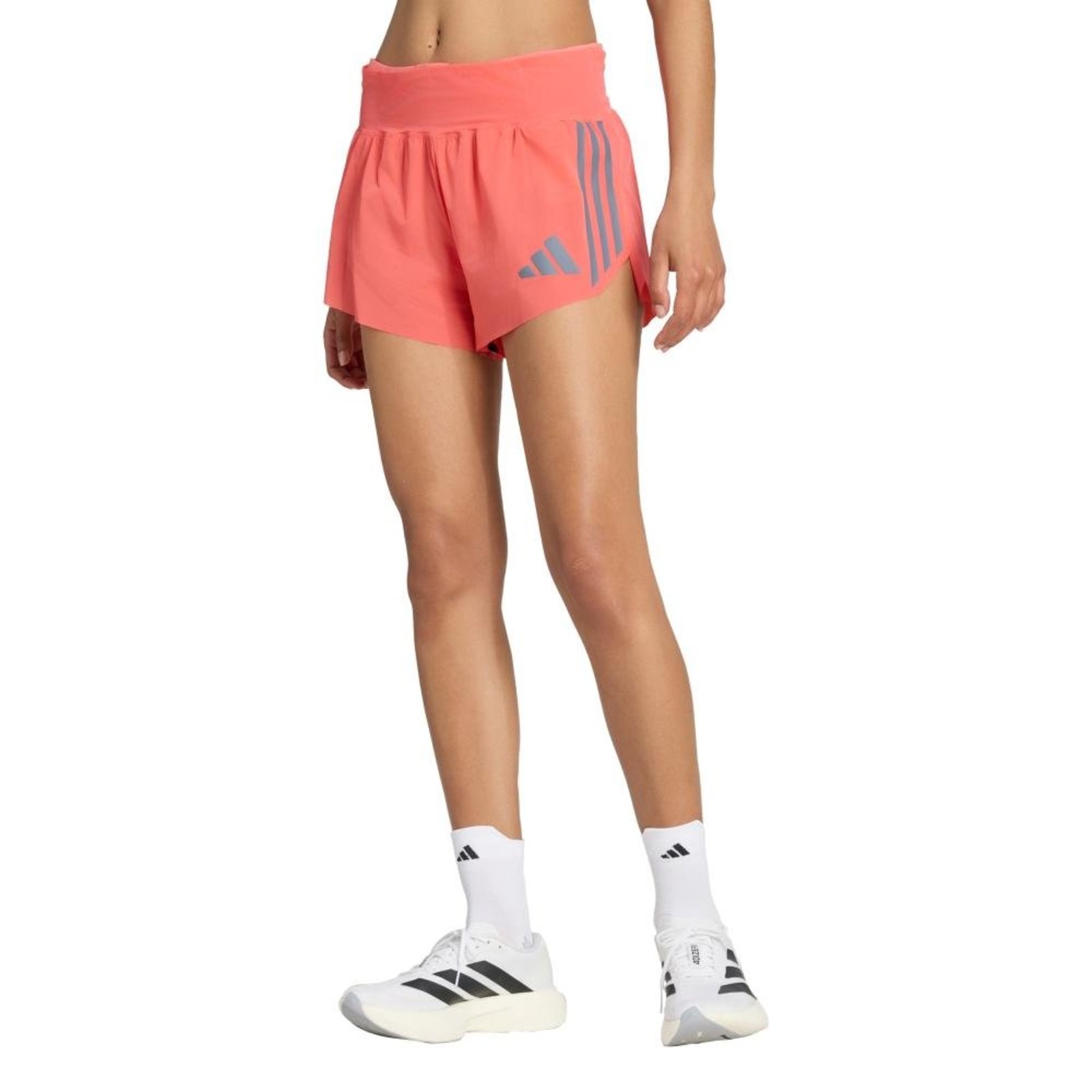Shorts com Bolso Adizero Pro Running adidas Performance Rosa