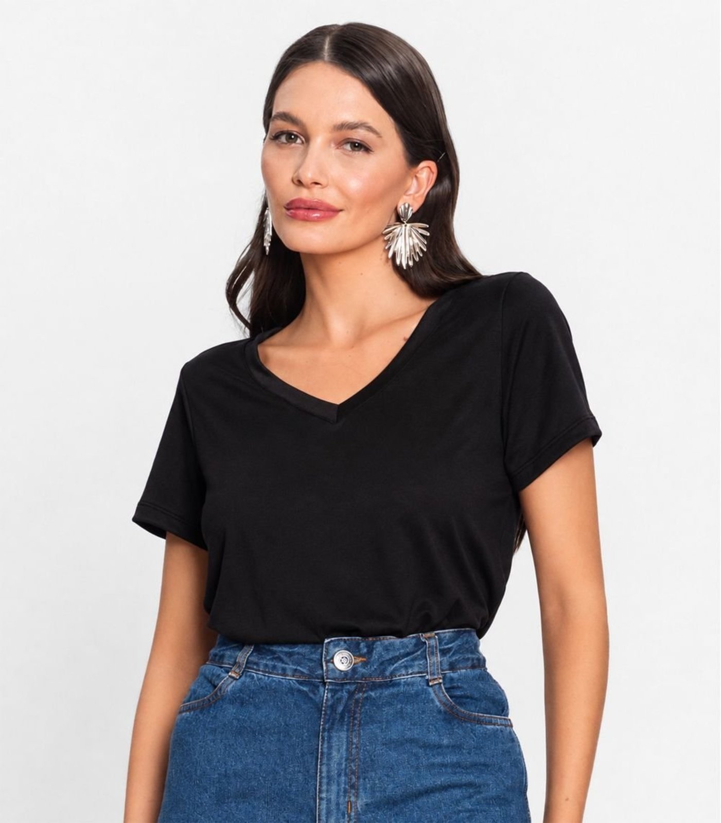 Blusa Verão Feminino Rovitex Preto