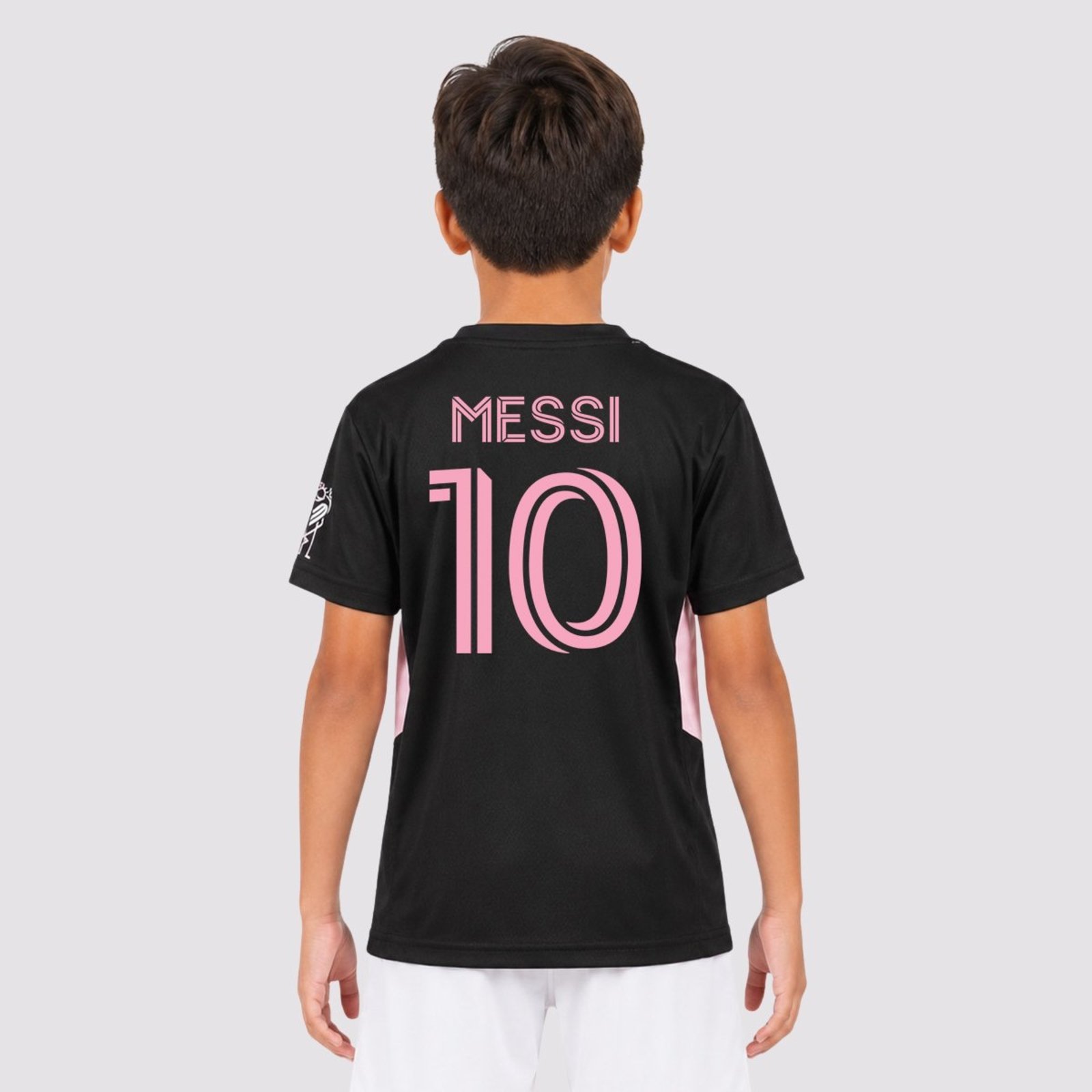 Camisa Inter Miami Dry II Preta e Rosa 10 Messi