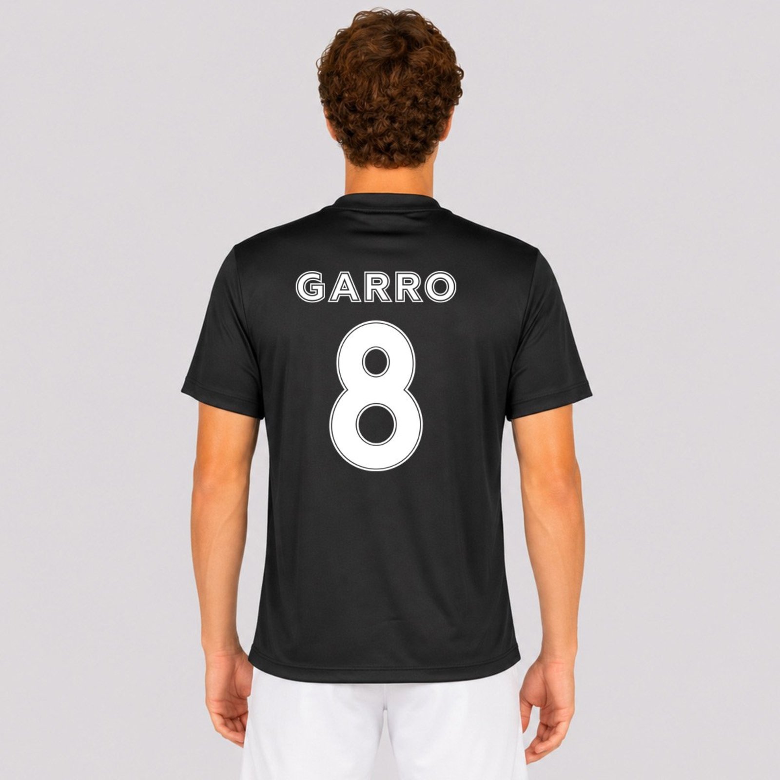Camisa Corinthians Dry Juvenil All Black 8 Garro