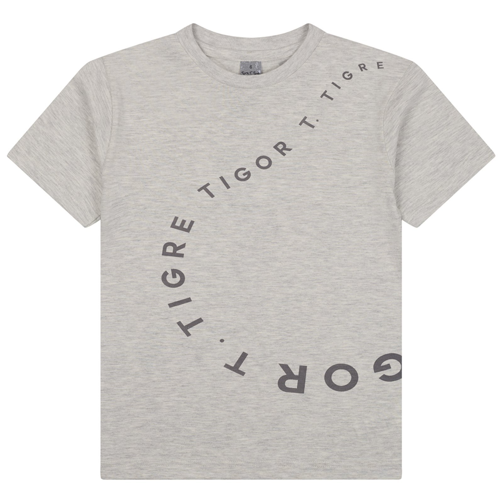 Infantil - Camiseta Manga Curta Masculina Tigor T. Tigre
