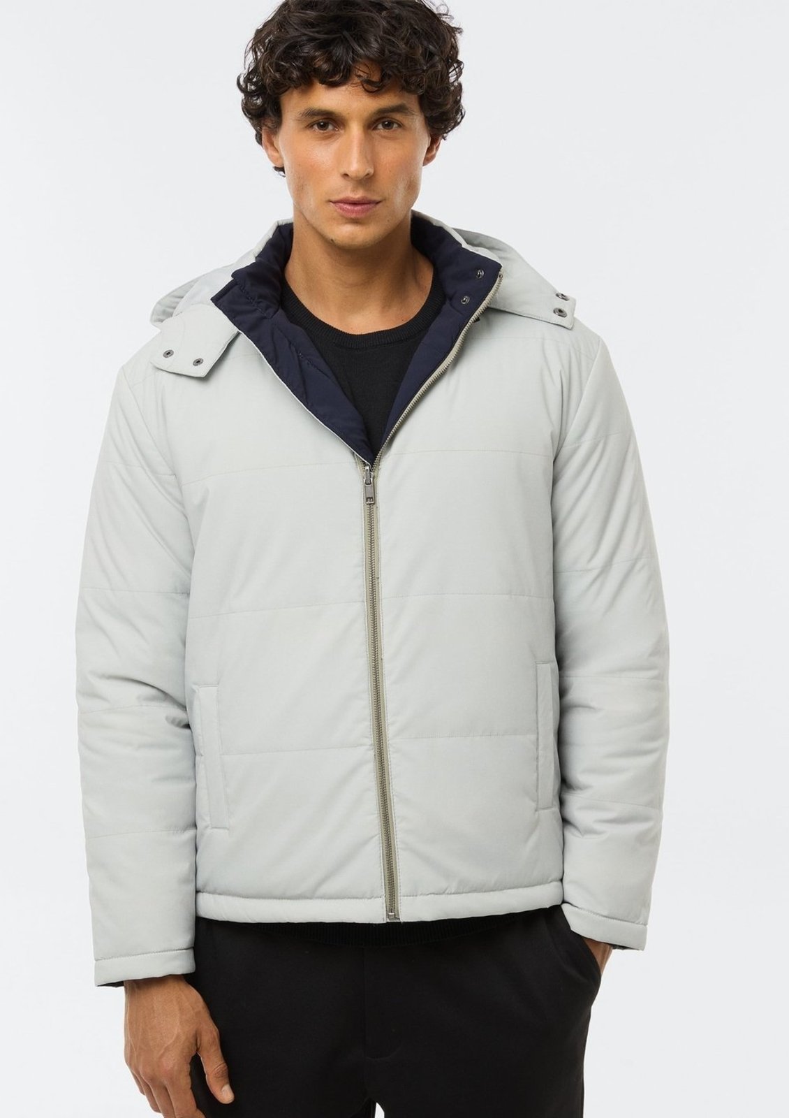 Jaqueta Masculina Dupla Face Acolchoada Hering