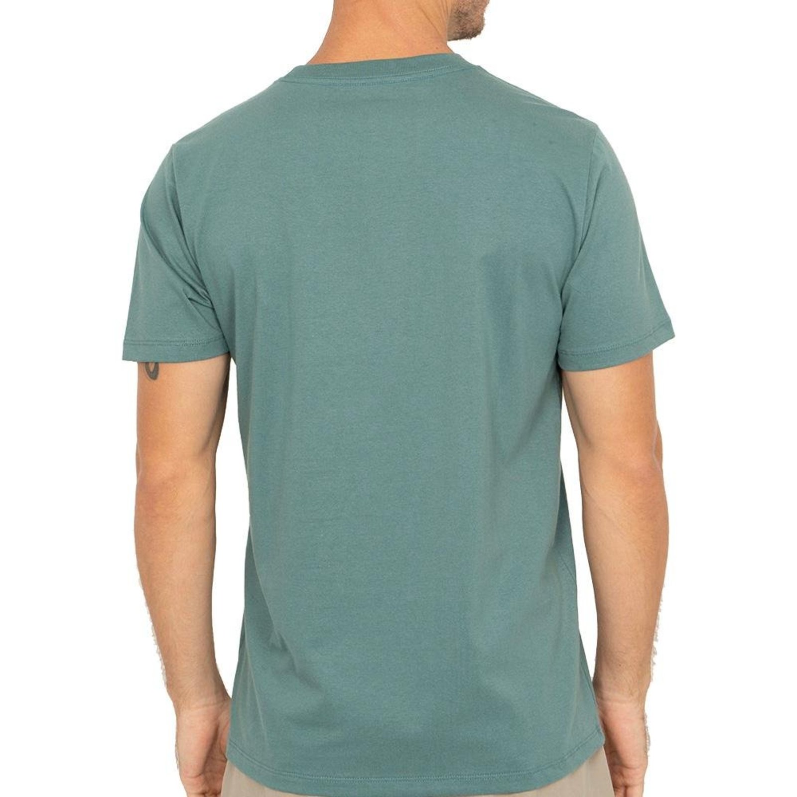 Camiseta Quiksilver New Lines WT26 Masculina Verde Escuro
