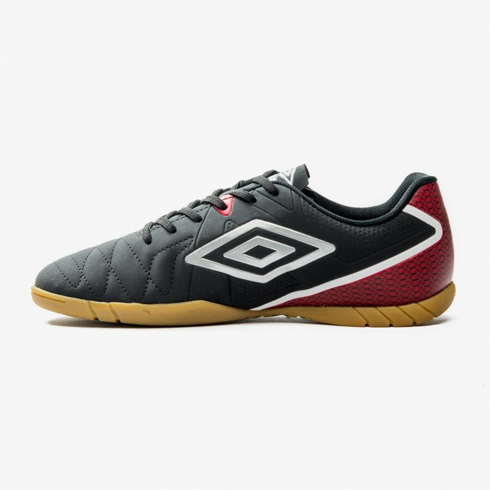 Vista 3 Chuteira Futsal Umbro Attak Eternal preto Umbro preto