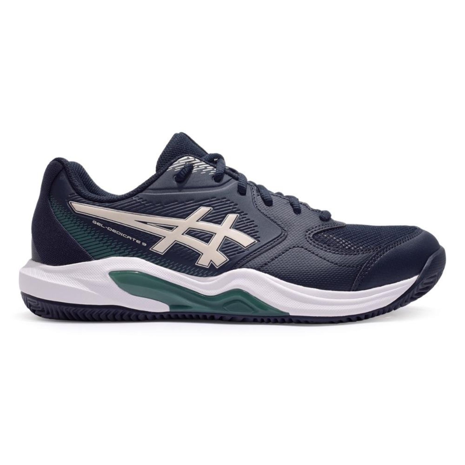 Tênis Asics Gel-Dedicate 9 Clay Masculino Azul Marinho