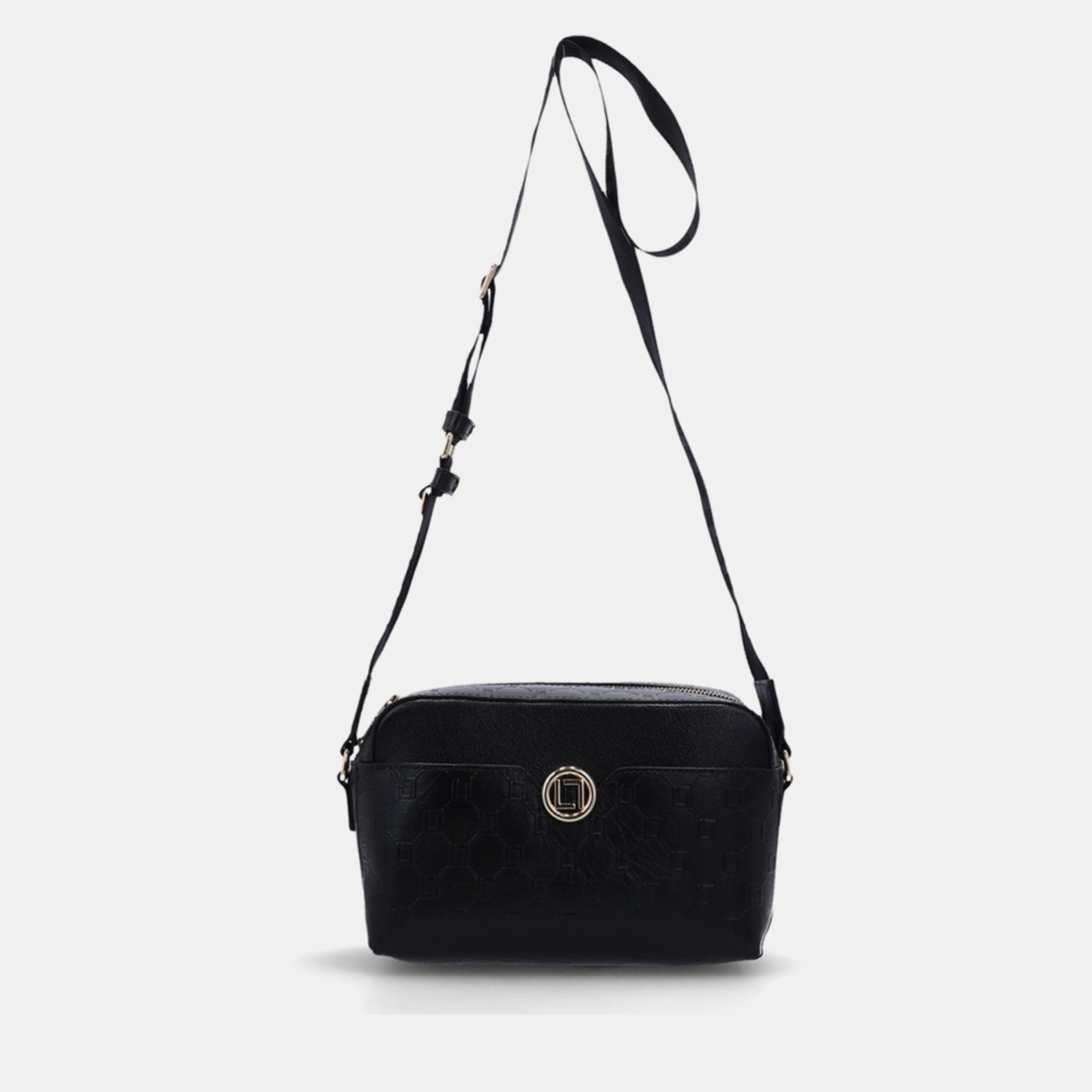 Bolsa Tiracolo Média Lux – 2000589 Luz Da Lua Preto