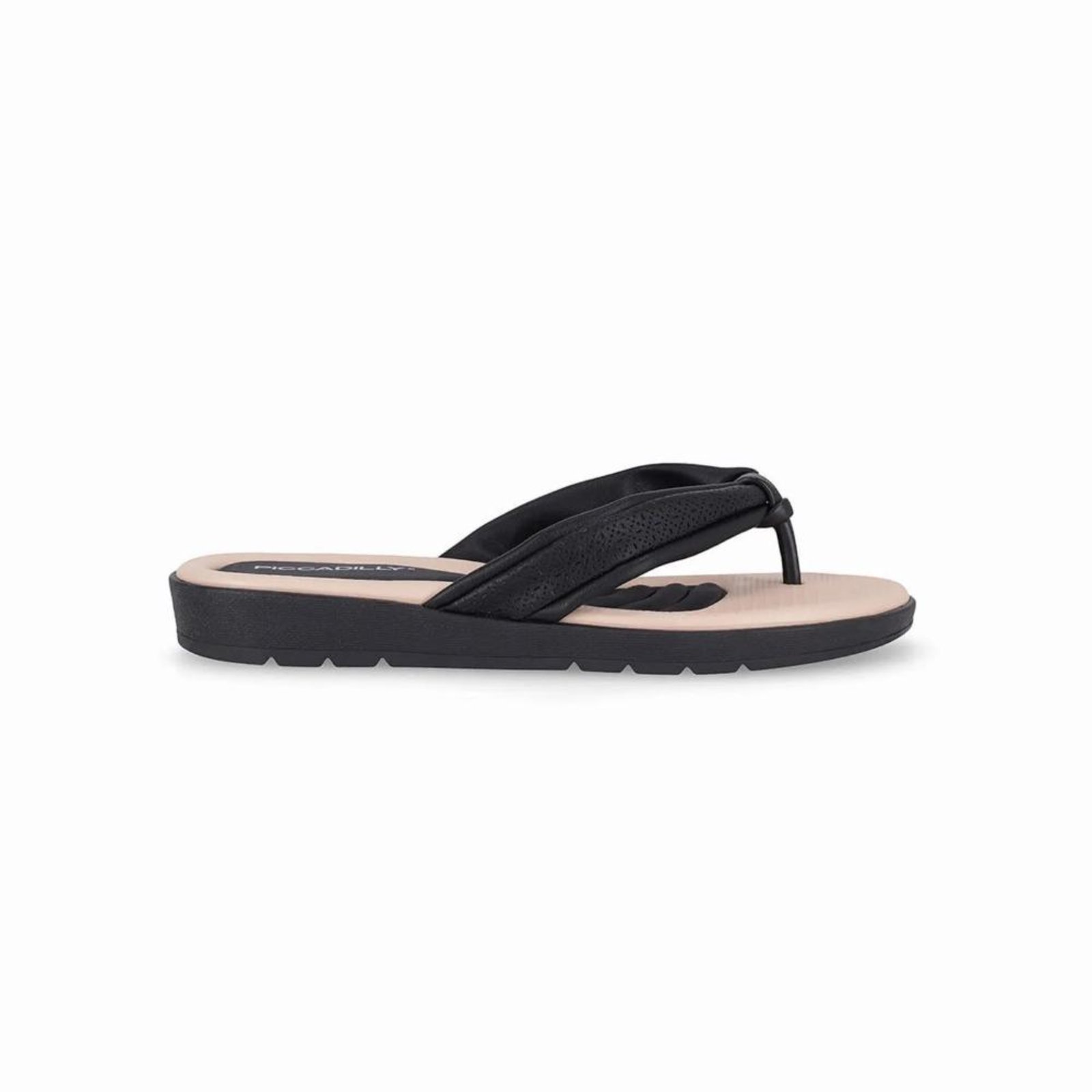 Tamanco Salto Flatform Baixo Piccadilly 410034 Preto