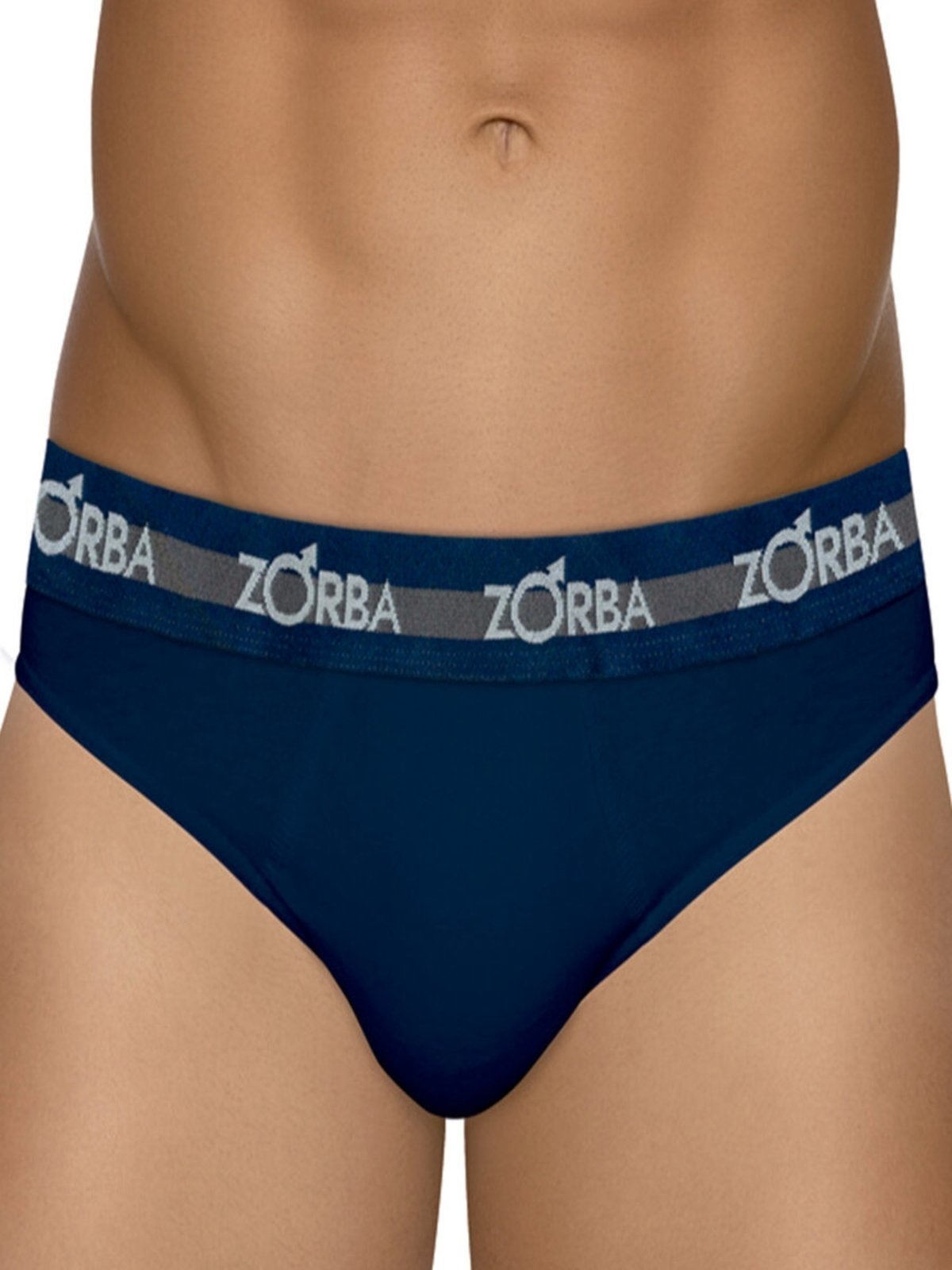 Vista 2 Cueca Slip Zorba 0764 azul marinho Zorba azul marinho