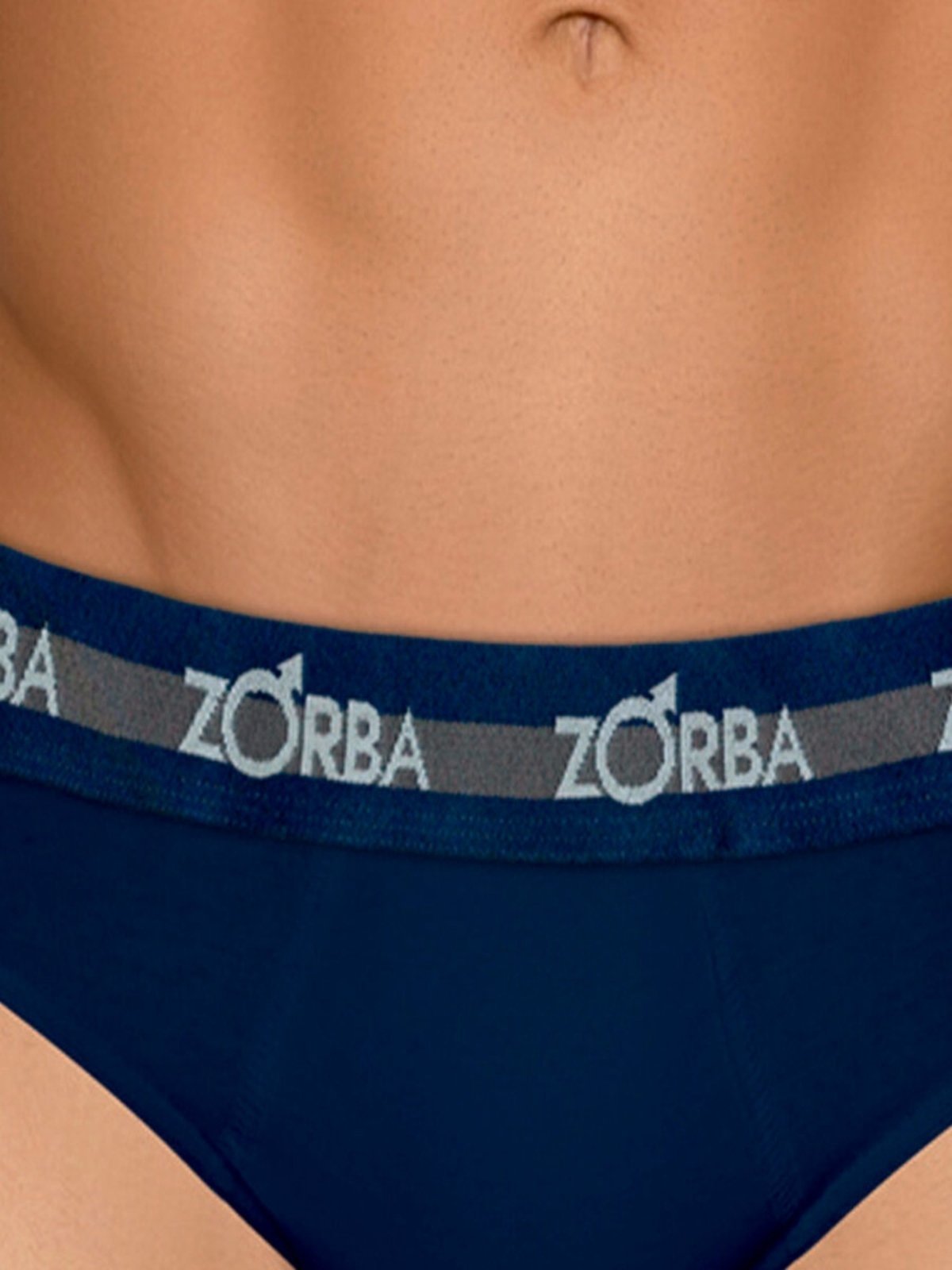Vista 3 Cueca Slip Zorba 0764 azul marinho Zorba azul marinho